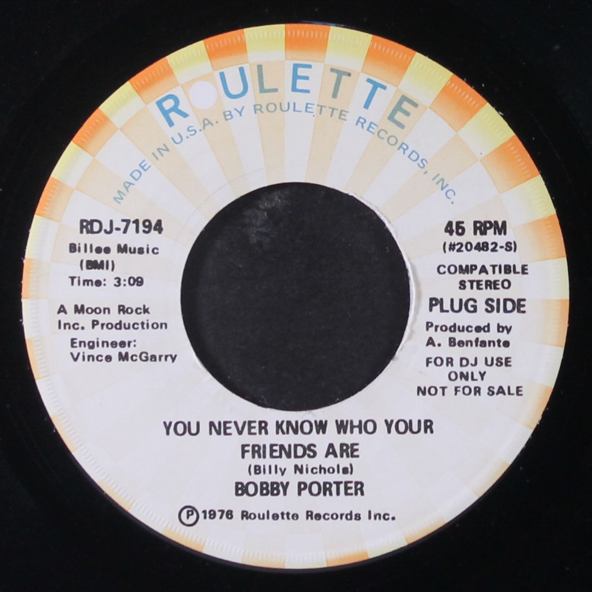 you never know who your friends are / i've been working by BOBBY PORTER