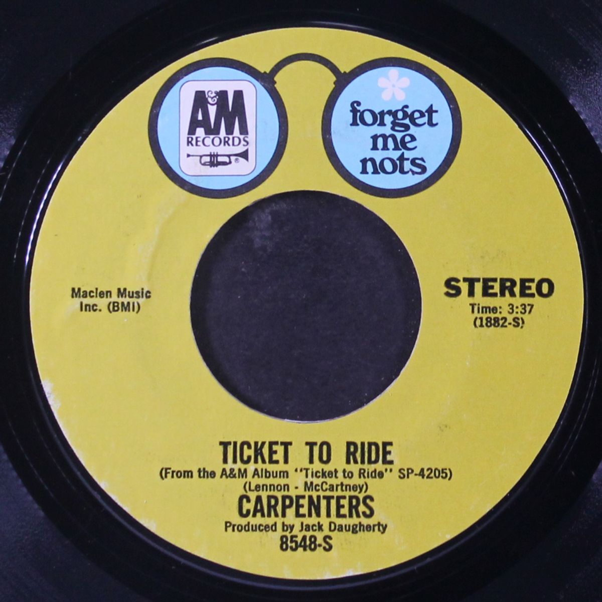 ticket to ride / (they long to be close to you) by CARPENTERS