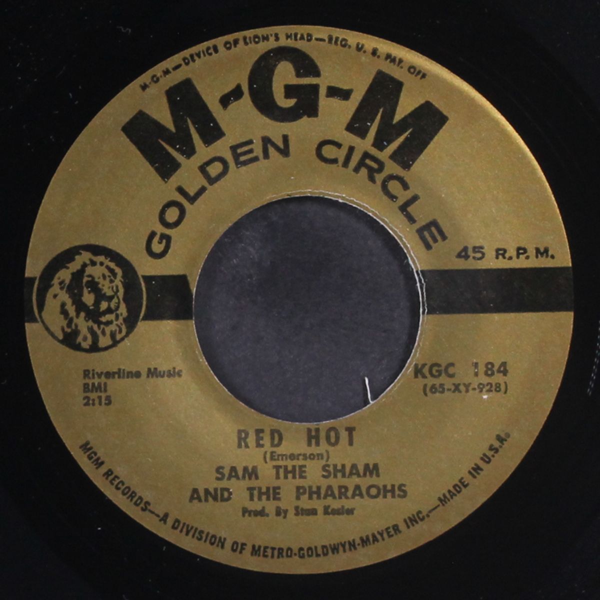 red hot / ring dang doo by SAM THE SHAM & PHARAOHS