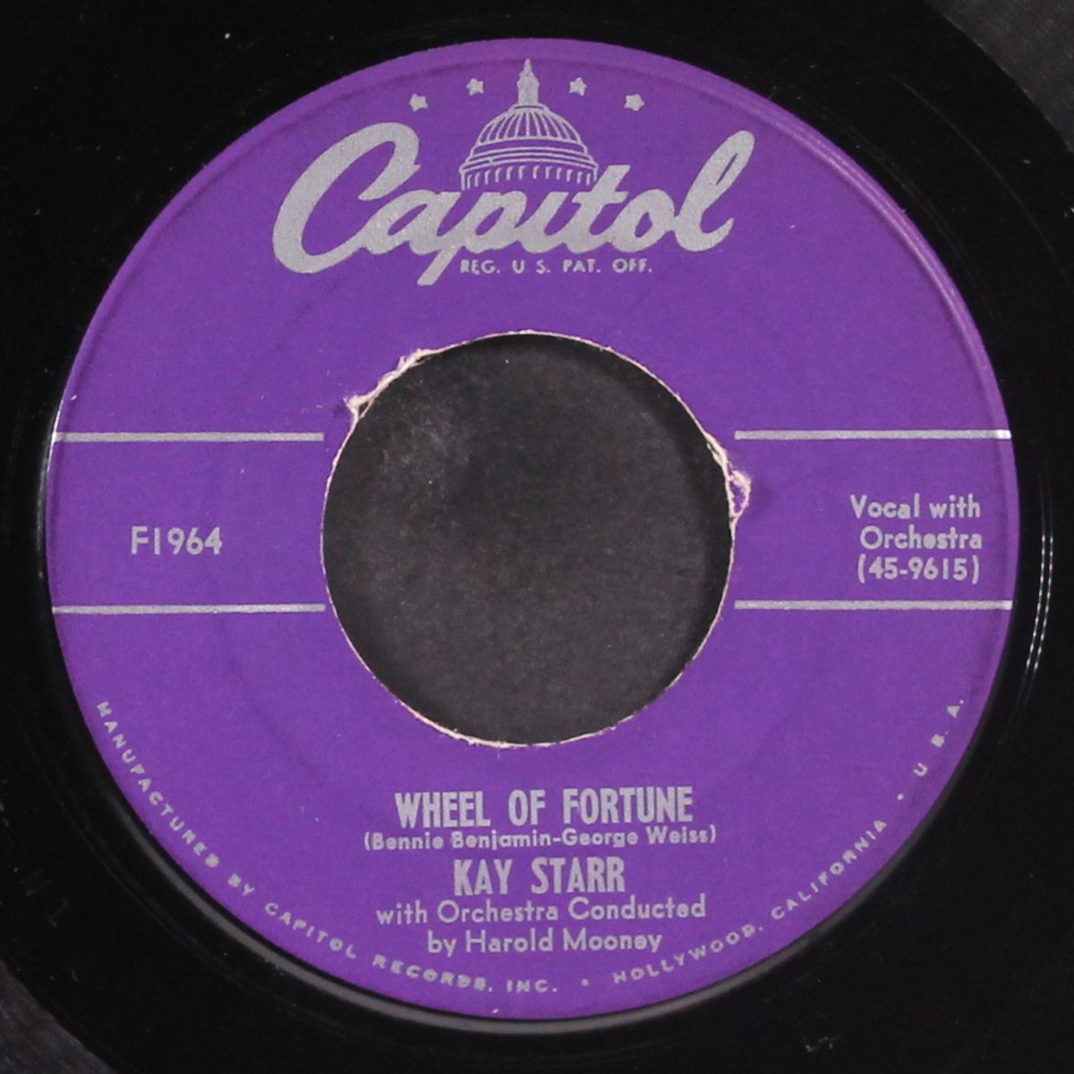 wheel of fortune by KAY STARR