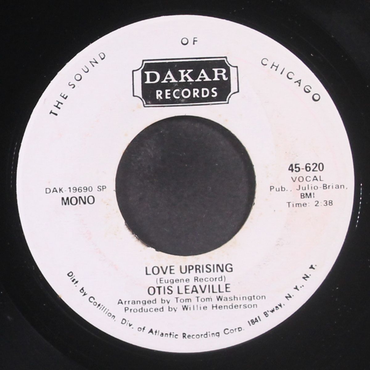 love uprising / same by OTIS LEAVILLE