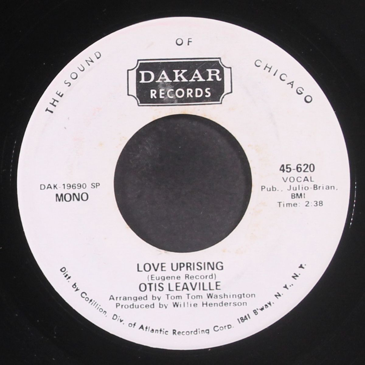 love uprising / same by OTIS LEAVILLE