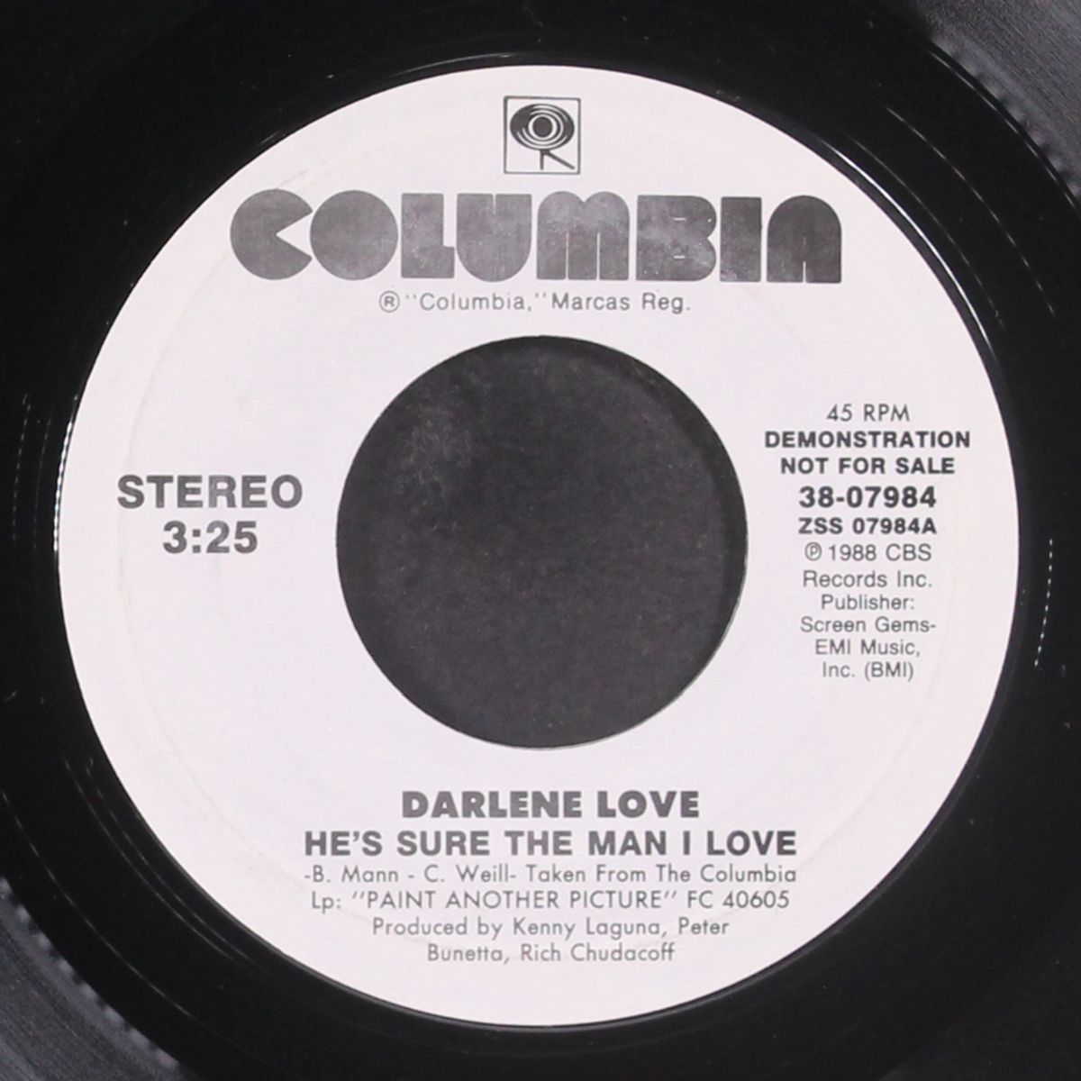 he's sure the man i love / same by DARLENE LOVE