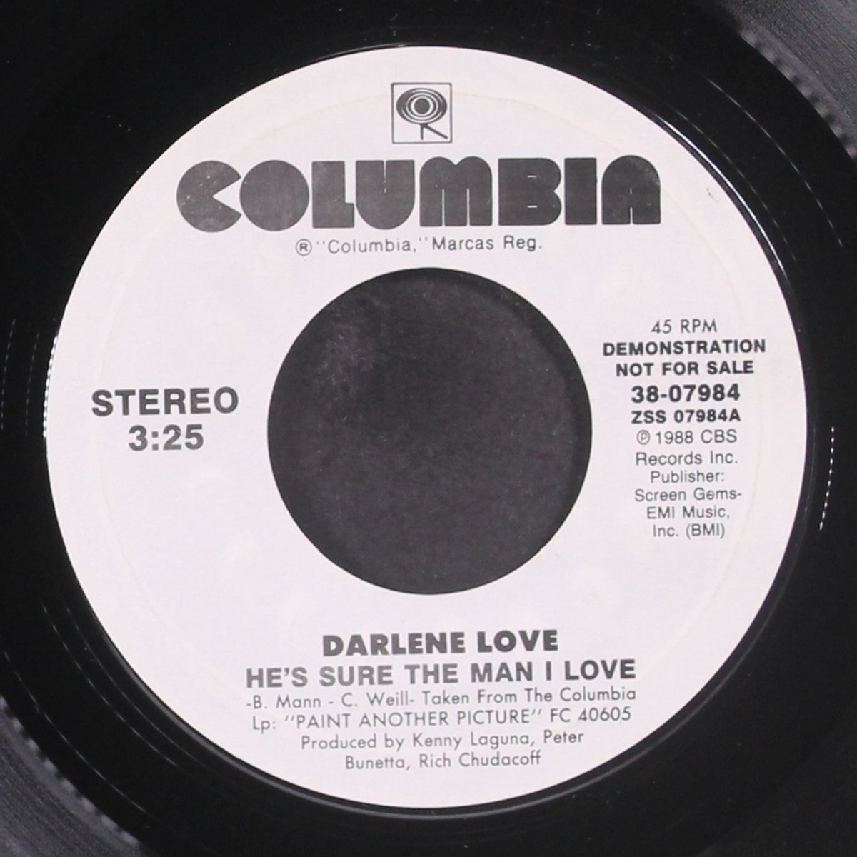 he's sure the man i love / same by DARLENE LOVE