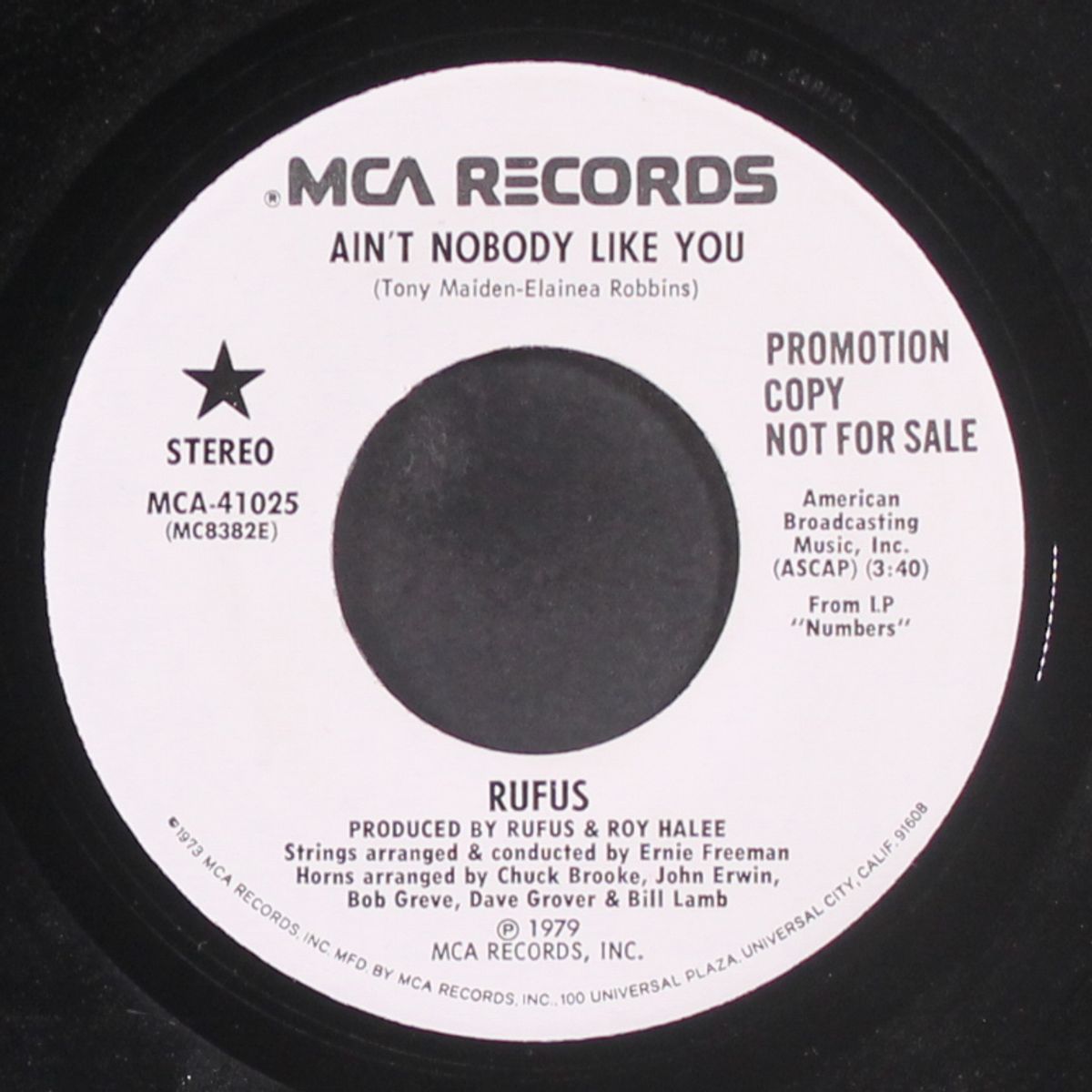 ain't nobody like you / same by RUFUS