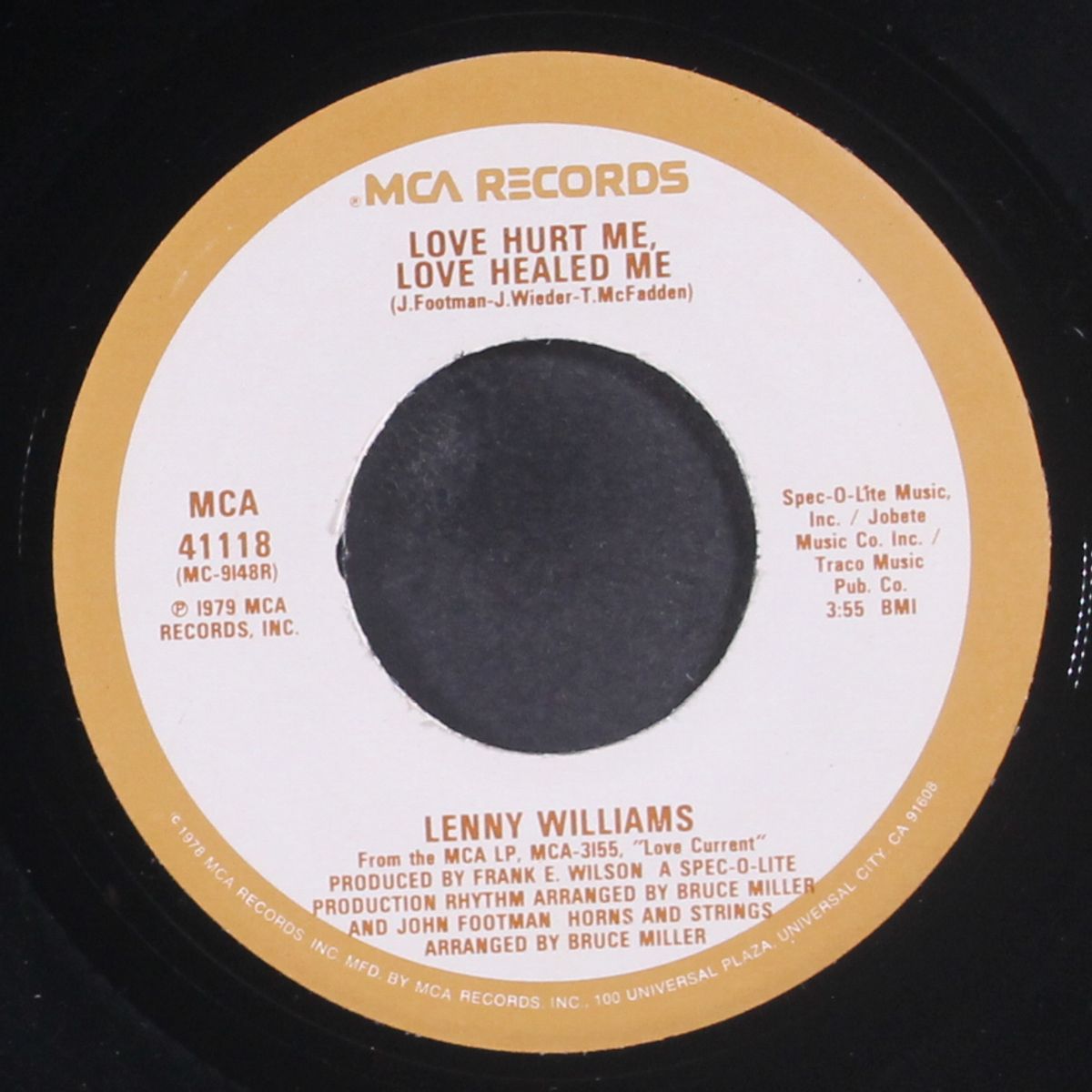 love hurt me, love healed me / sweet ecstacy by LENNY WILLIAMS