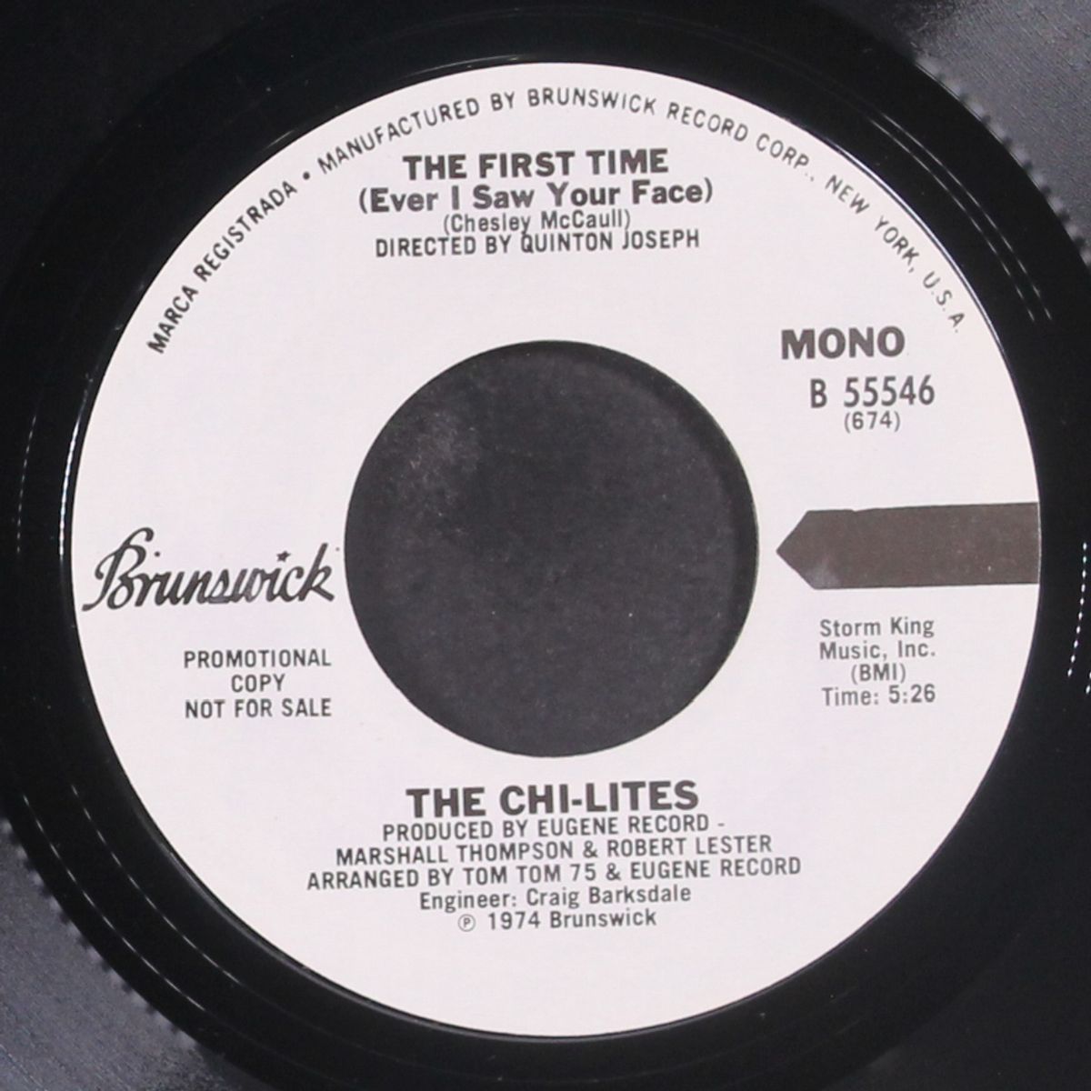 the first time by CHI-LITES