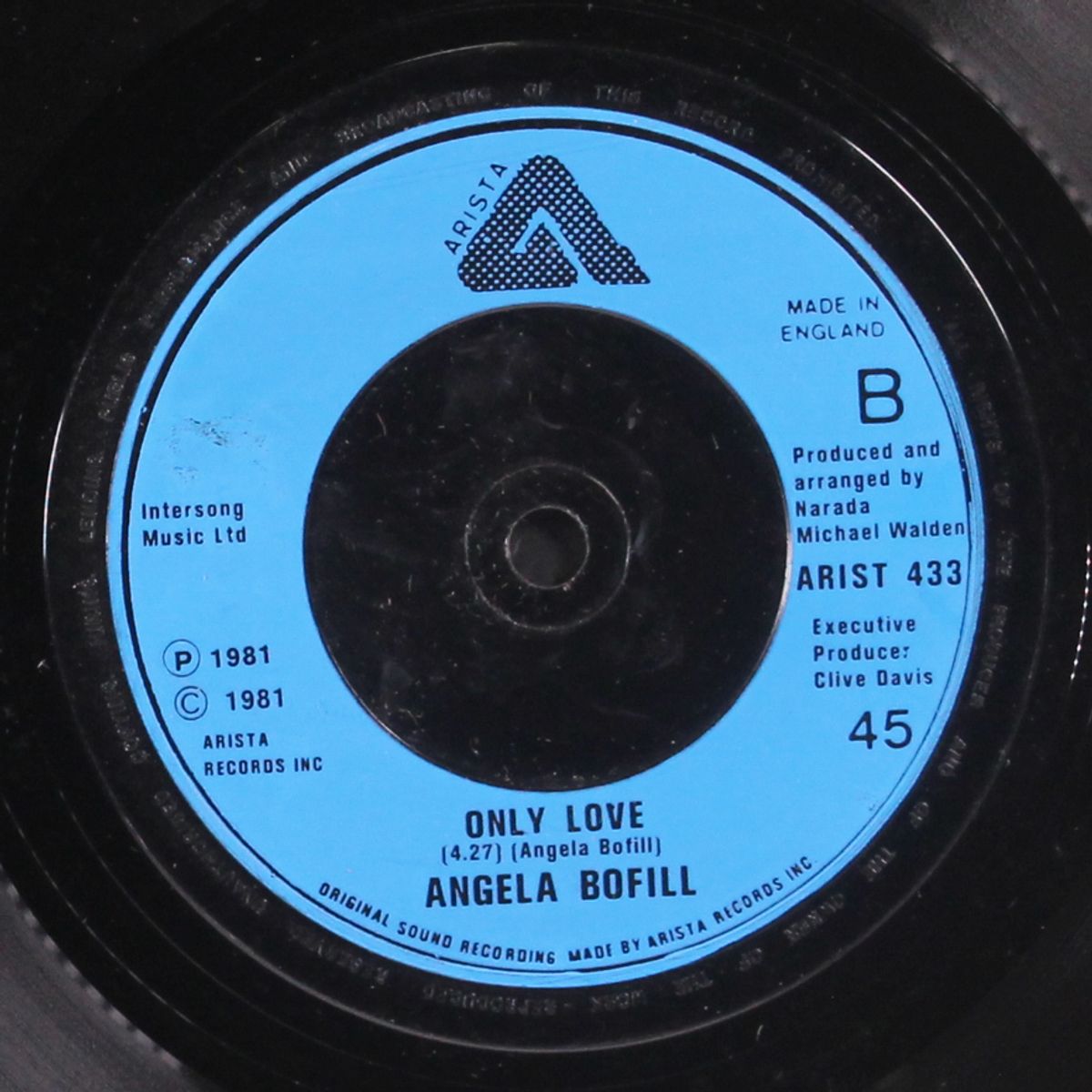 holdin' out for love / only love by ANGELA BOFILL
