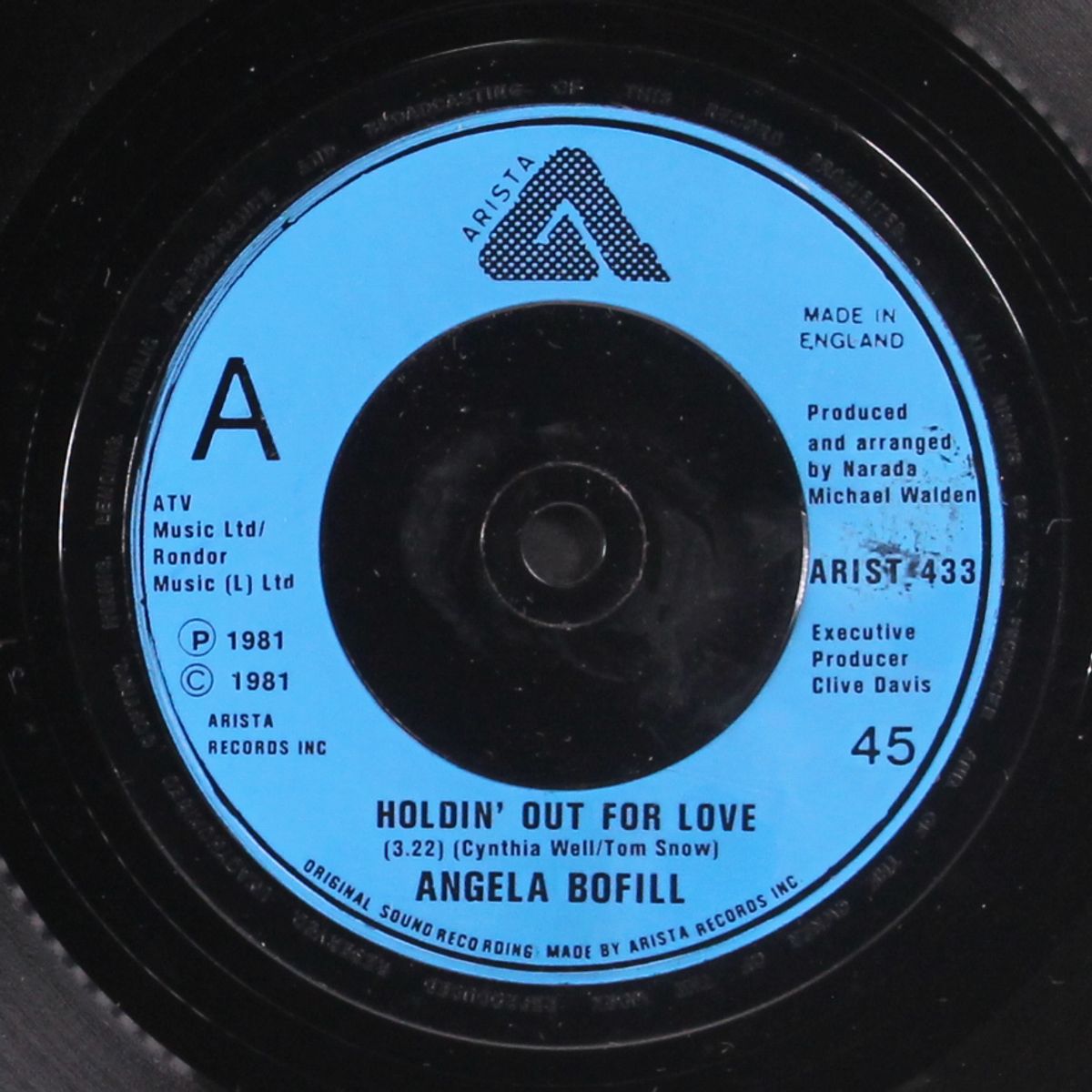 holdin' out for love / only love by ANGELA BOFILL