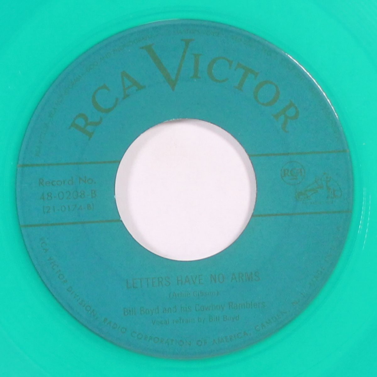 letters have no arms / the bandera waltz by BILL BOYD