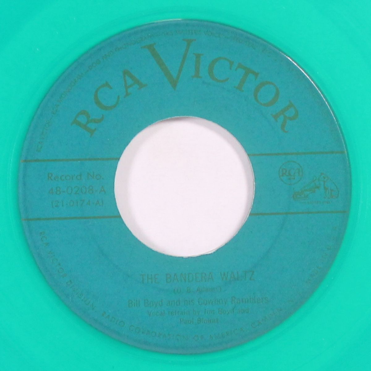 letters have no arms / the bandera waltz by BILL BOYD