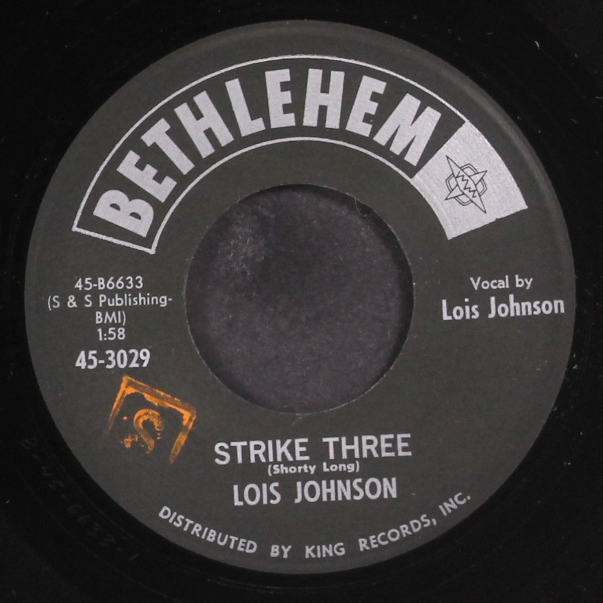 i'll let you go and wish you well / strike three by LOIS JOHNSON