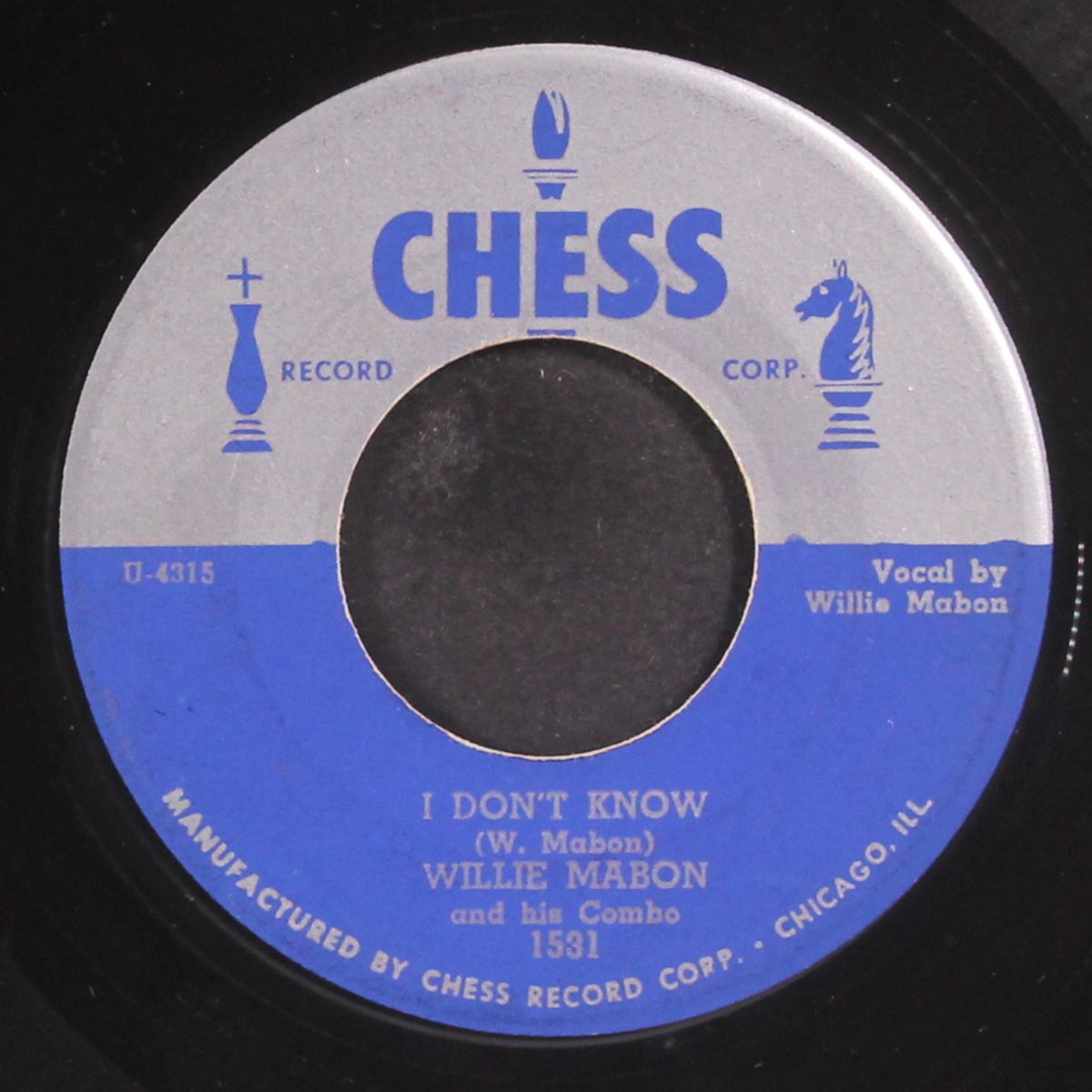i don't know / worry blues by WILLIE MABON