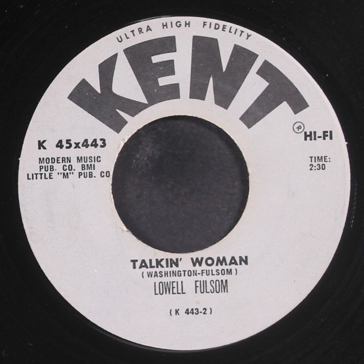 talkin' woman / blues around midnight by LOWELL FULSOM