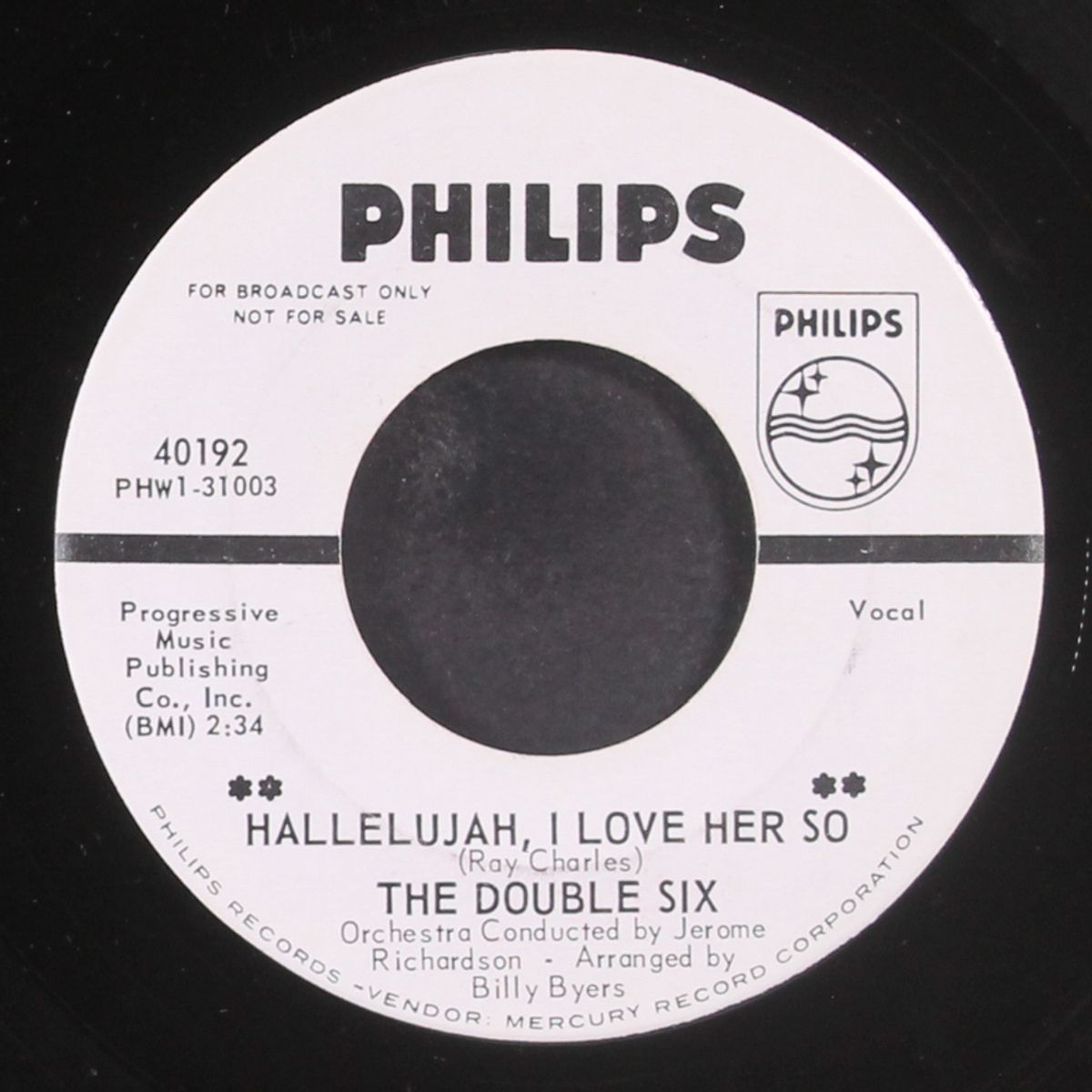 hallelujah, i love her so / one mint julep by DOUBLE SIX