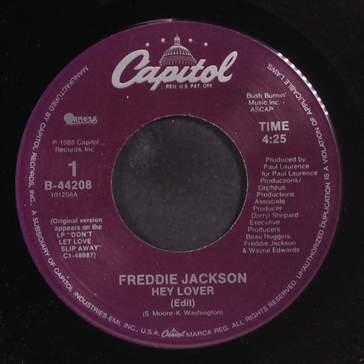 hey lover (edit) / look around by FREDDIE JACKSON