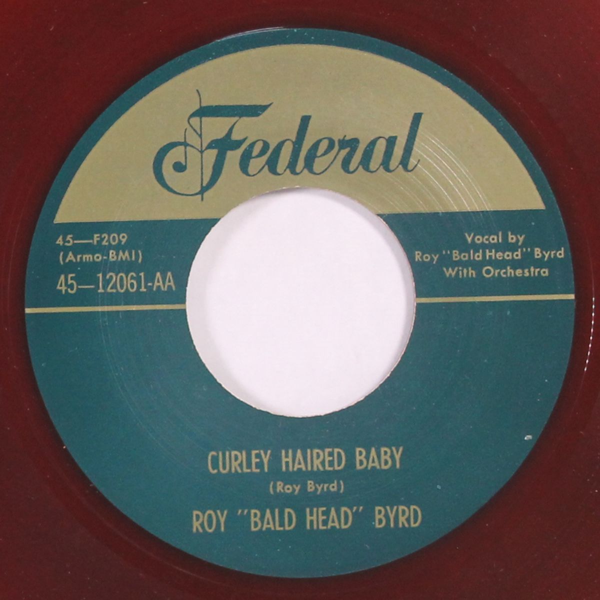 k.c. blues / curley haired baby by ROY 'BALD HEAD' BYRD