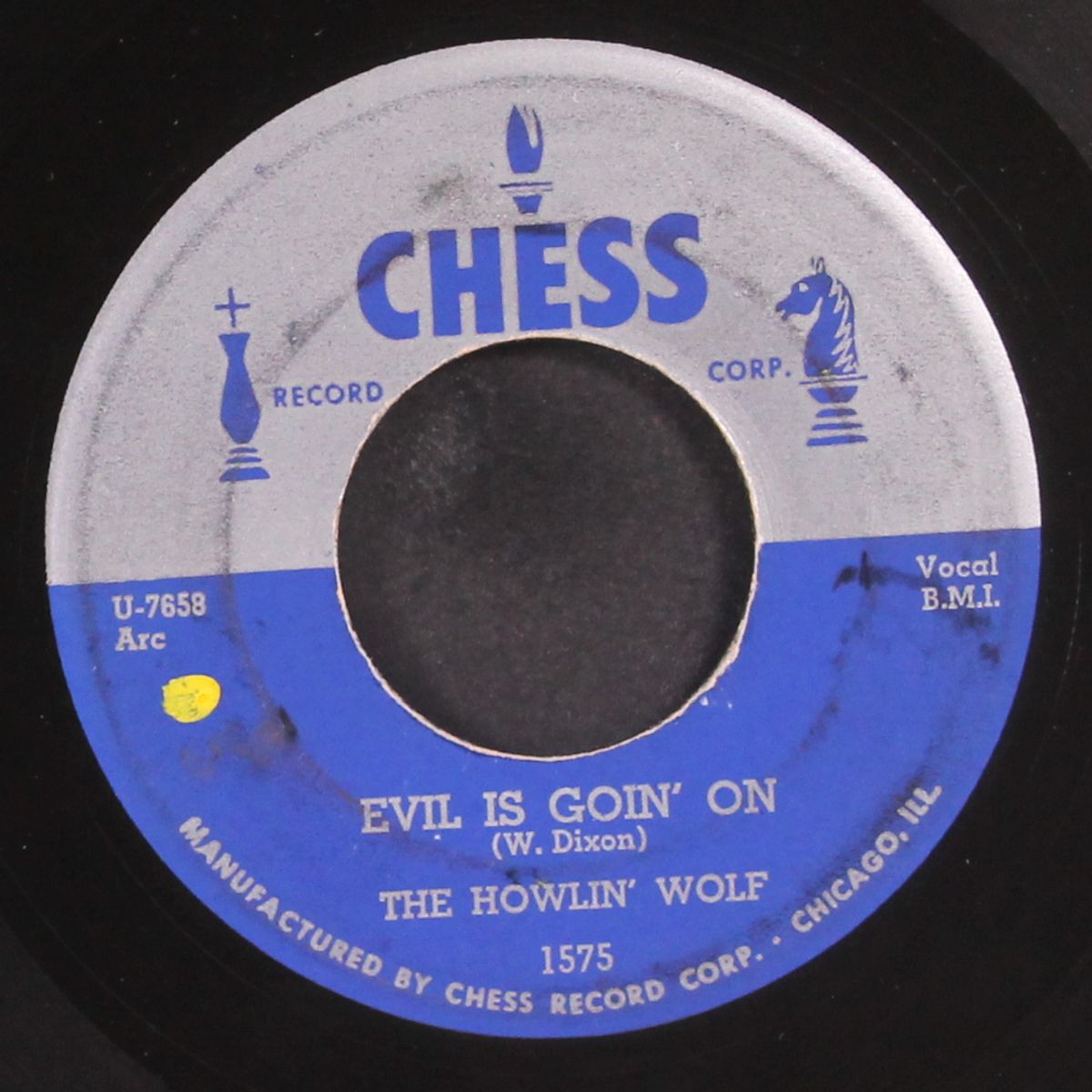 evil is goin' on / baby, how long by HOWLIN' WOLF
