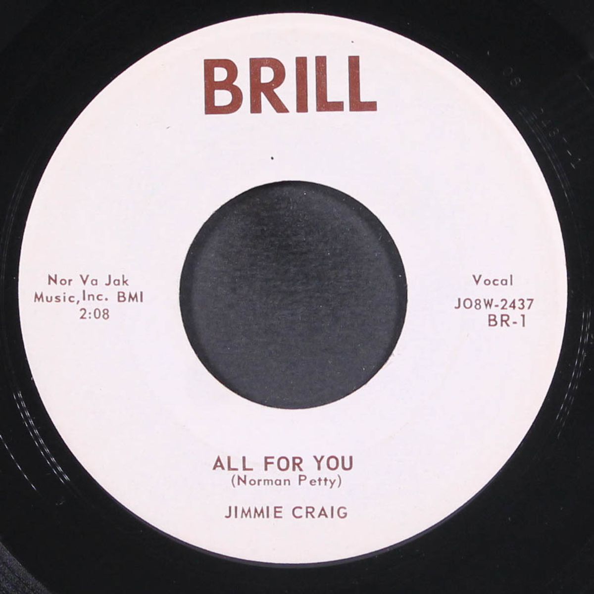 all for you / gonna love my baby by JIMMY CRAIG