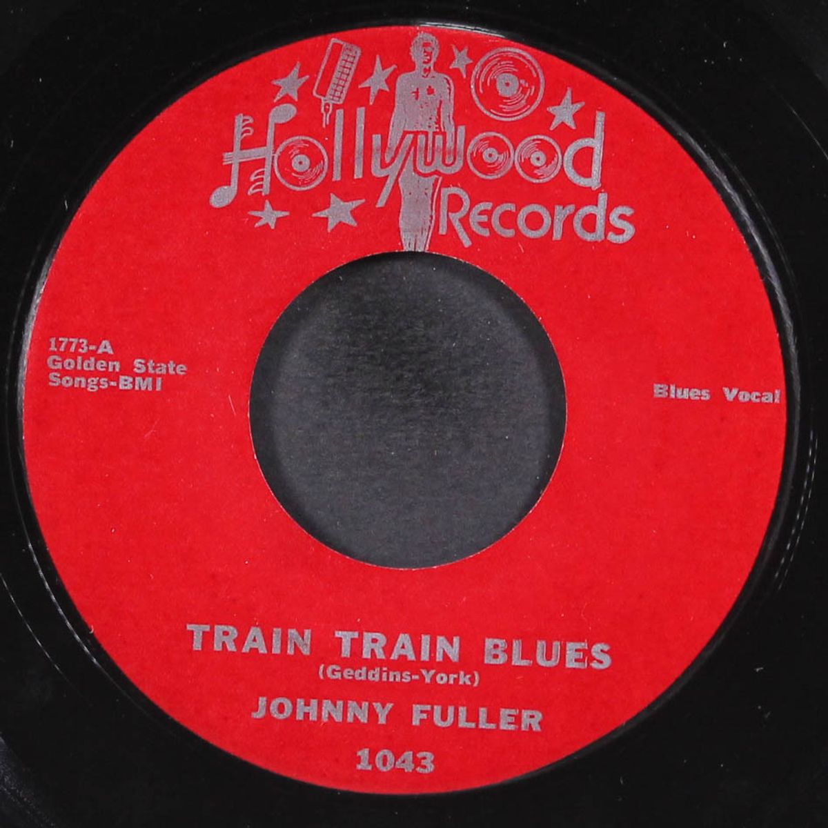 black cat / train train blues by JOHNNY FULLER