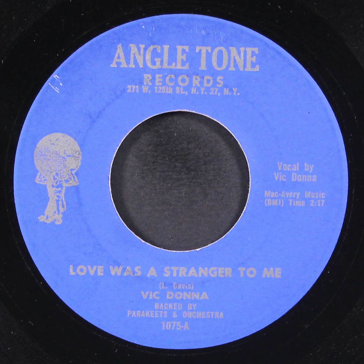 count the tears / love was a stranger to me by VIC DONNA & PARAKEETS