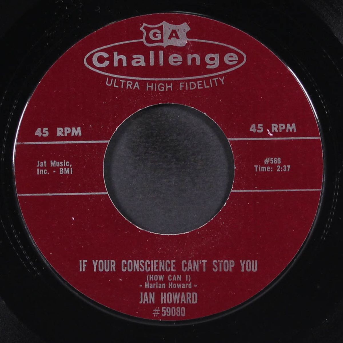 if your conscience can't help you by JAN HOWARD