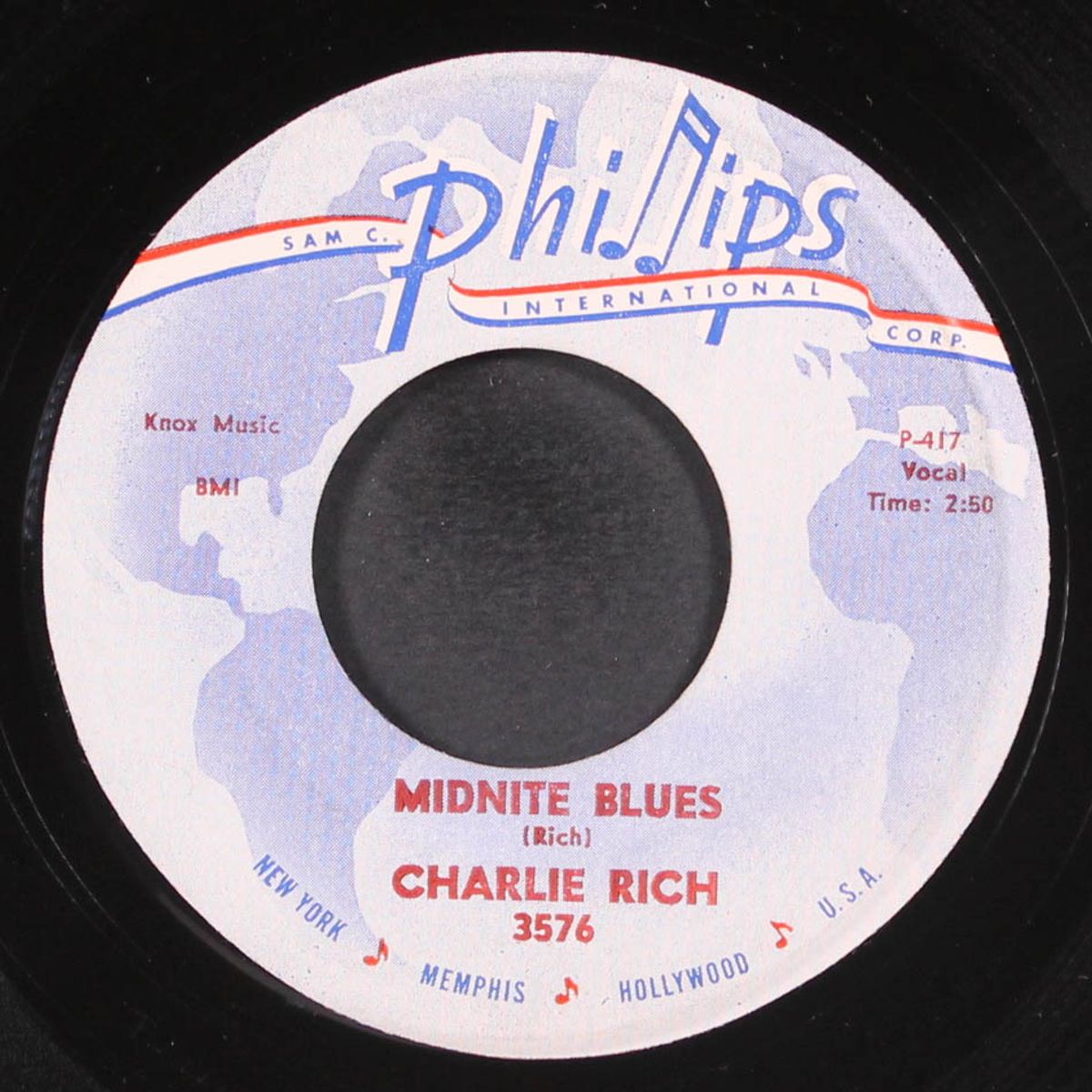 midnite blues / easy money by CHARLIE RICH