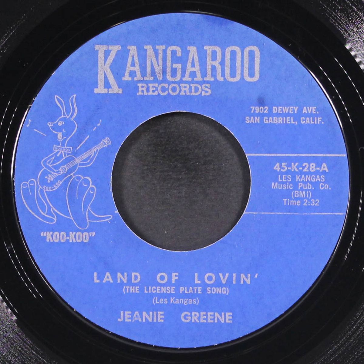 land of lovin' / the doggone machine by JEANIE GREENE
