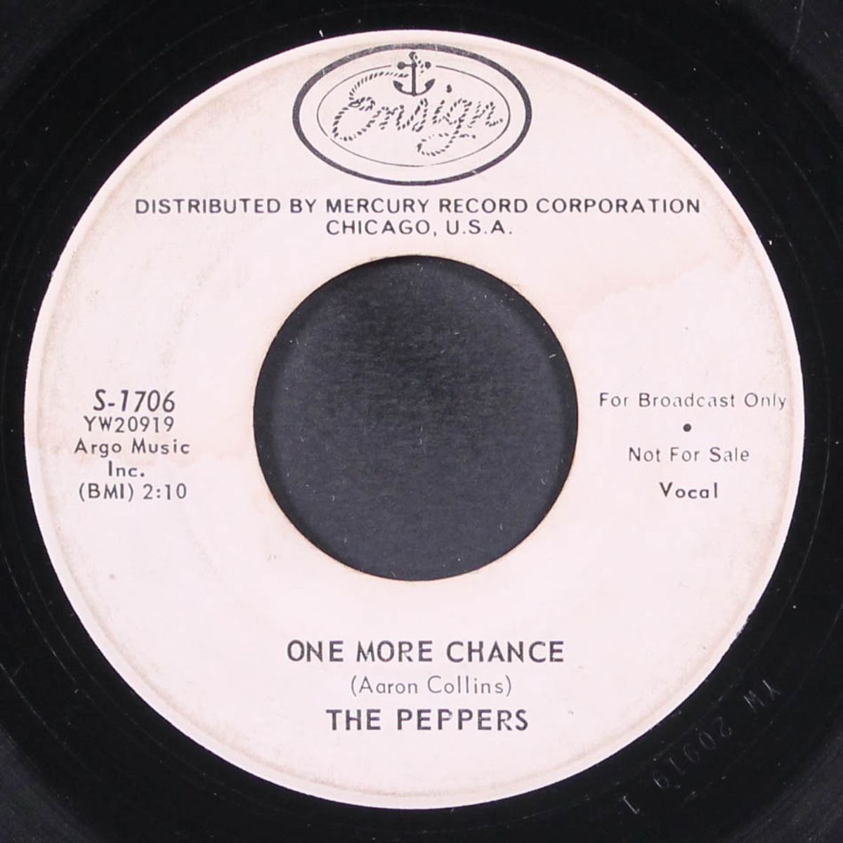 one more chance / a place in my heart by PEPPERS