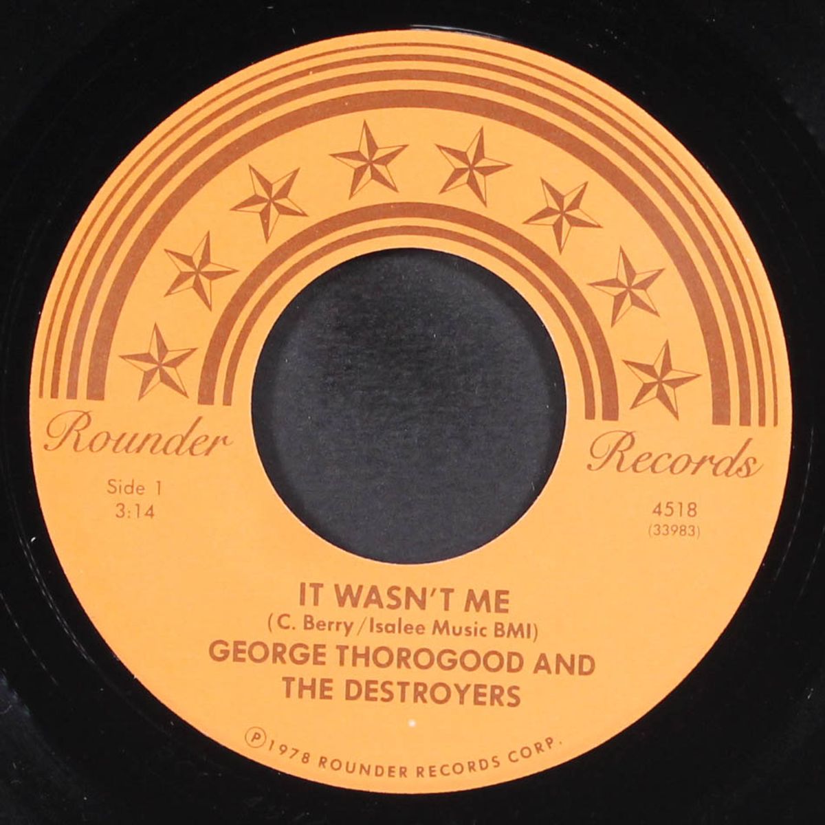 move it on over / it wasn't me by GEORGE THOROGOOD & DESTROYERS