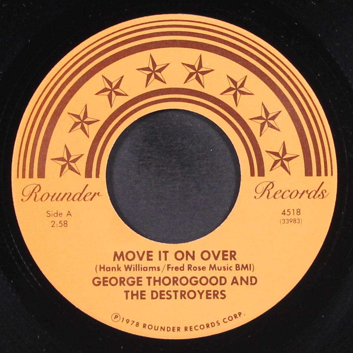 move it on over / it wasn't me by GEORGE THOROGOOD & DESTROYERS