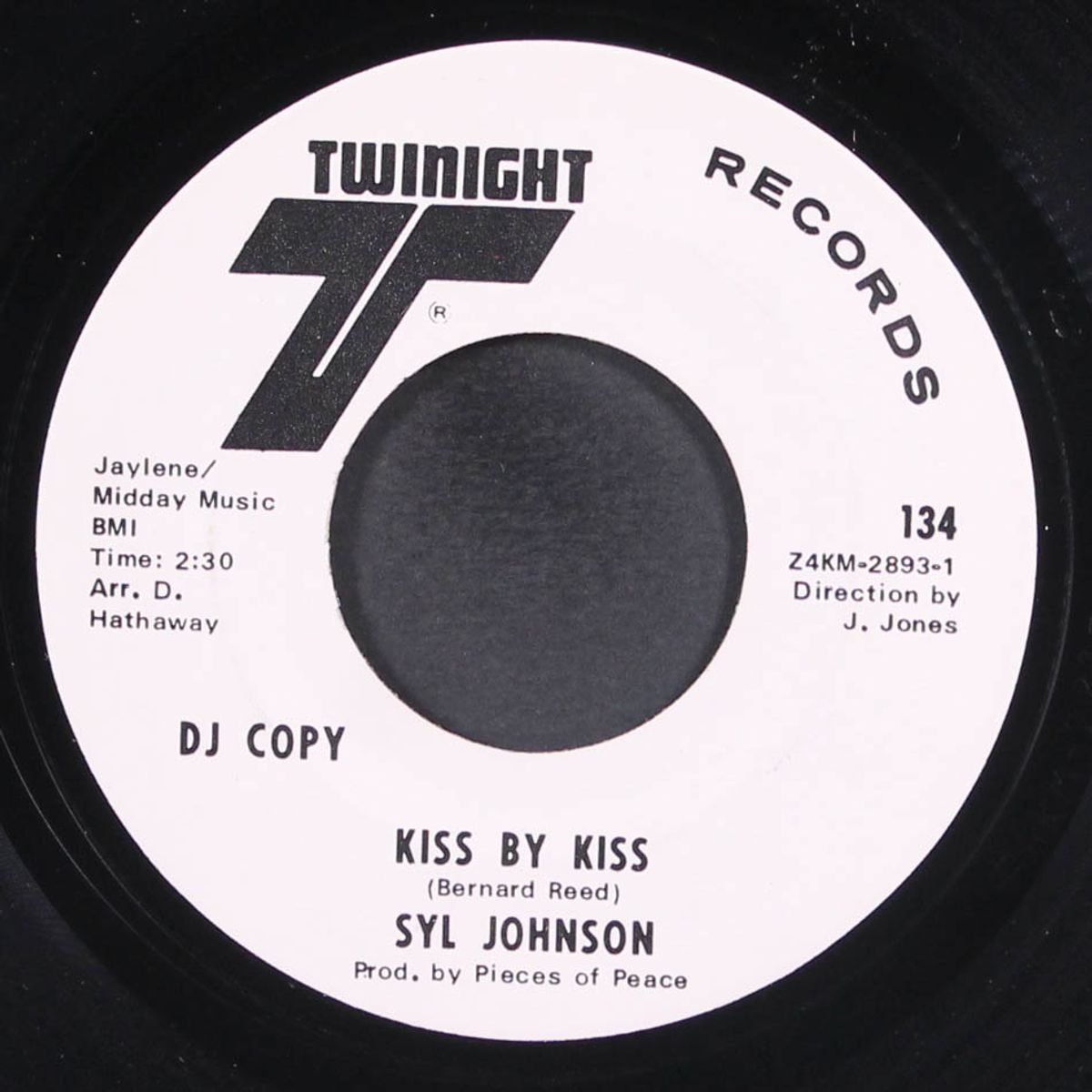 one way ticket to nowhere / kiss by kiss by SYL JOHNSON