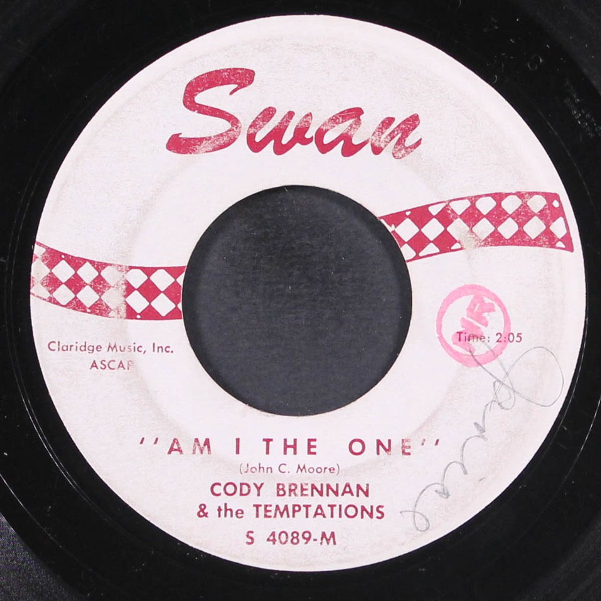 ruby baby / am i the one by CODY BRENNAN & TEMPTATIONS