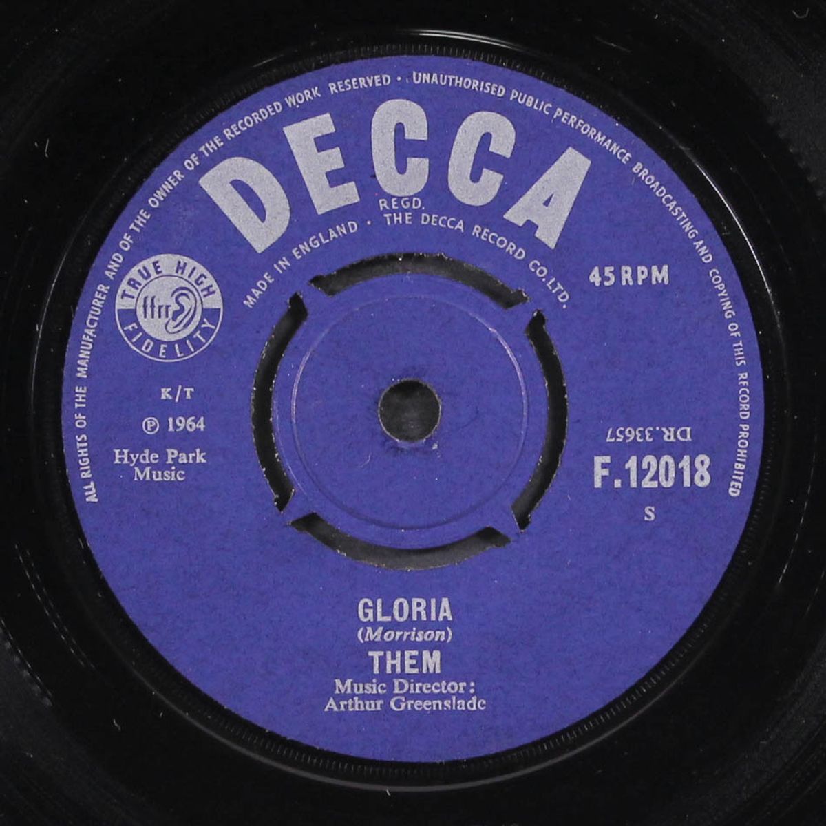 baby please don't go / gloria by THEM
