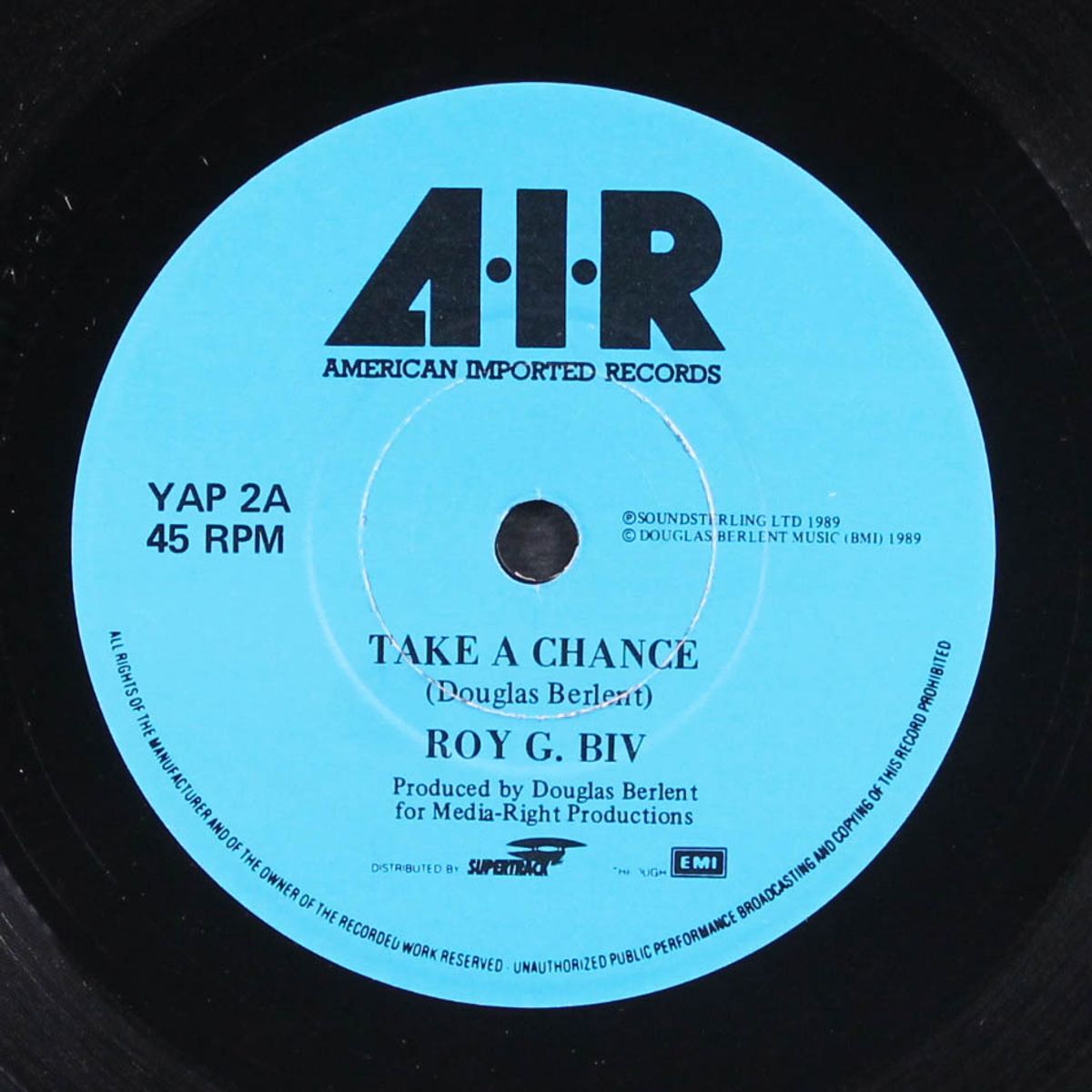 stop the motion / take a chance by ROY G. BIV