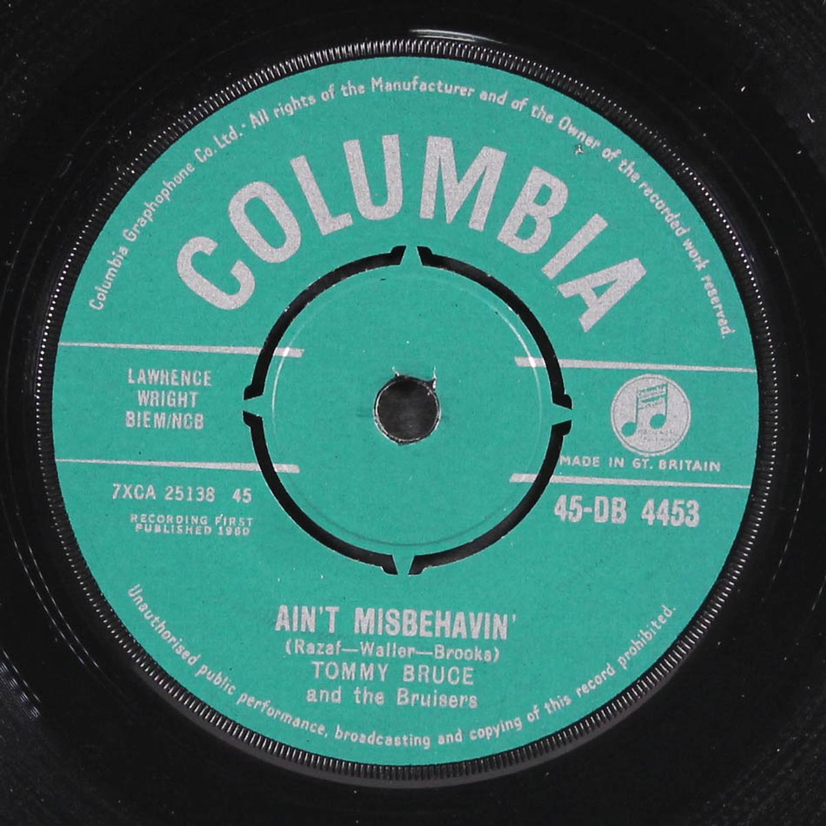 ain't misbehavin' / got the water boilin by TOMMY BRUCE & BRUISERS