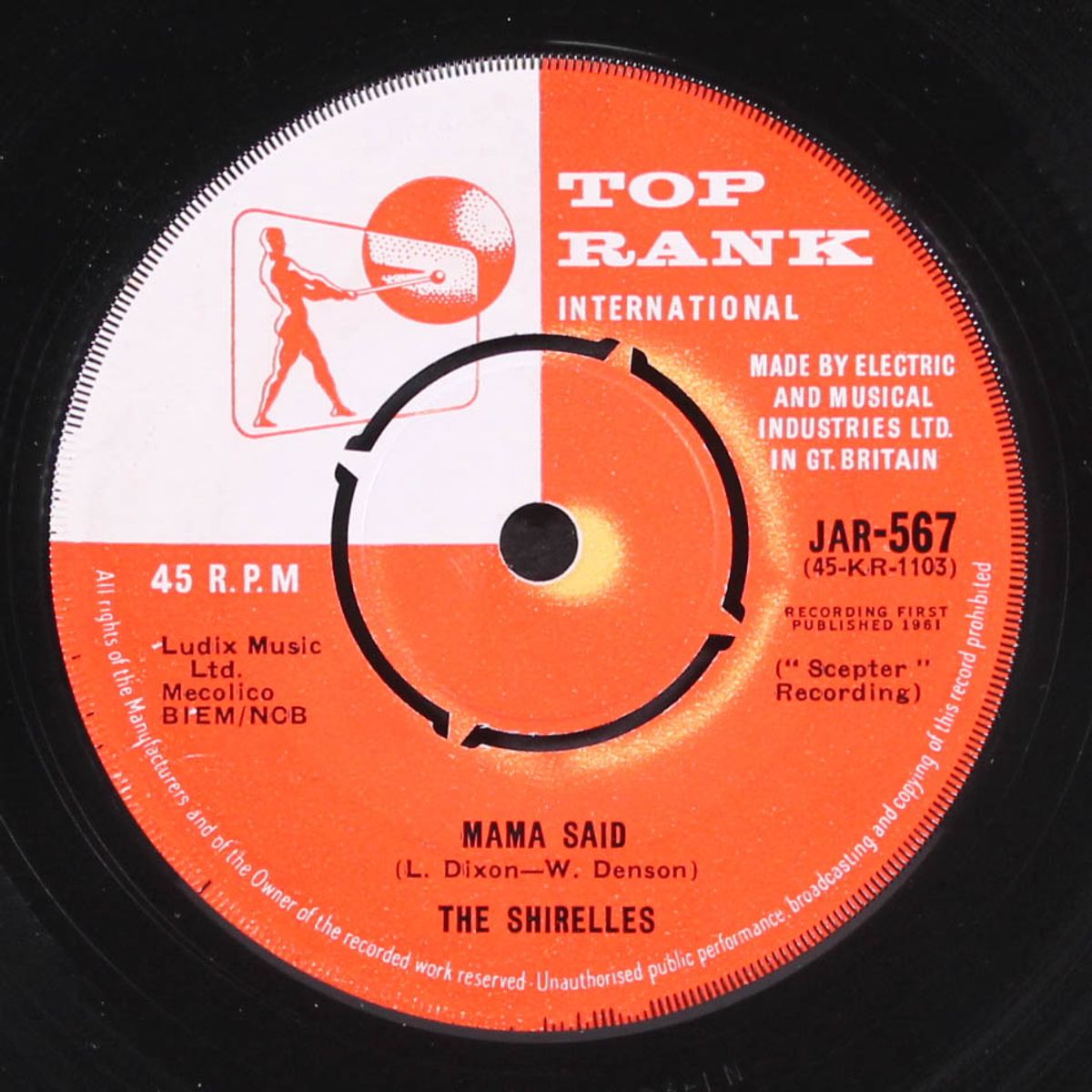 mama said / blue holiday by SHIRELLES