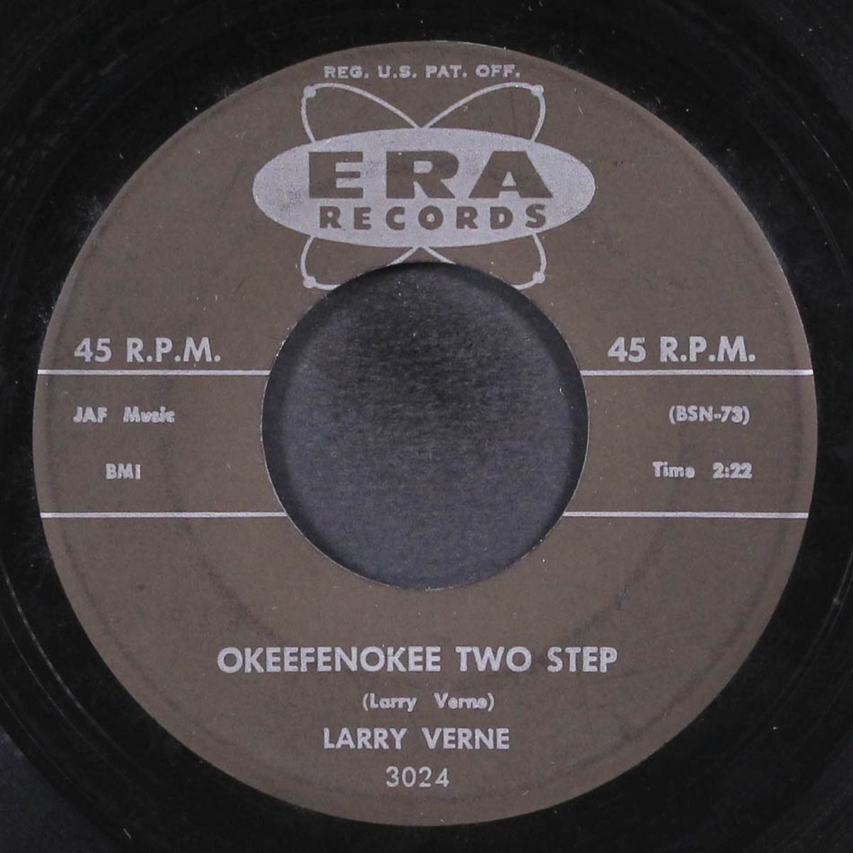 mr. custer / okeefenokee two step by LARRY VERNE