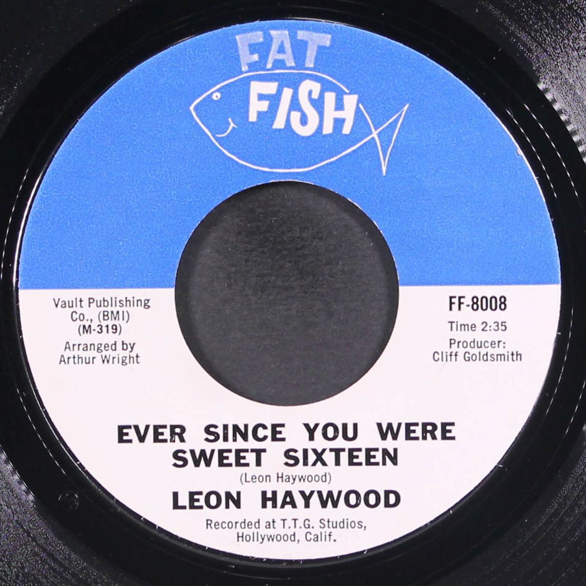 skate a while / ever since you were sweet sixteen by LEON HAYWOOD
