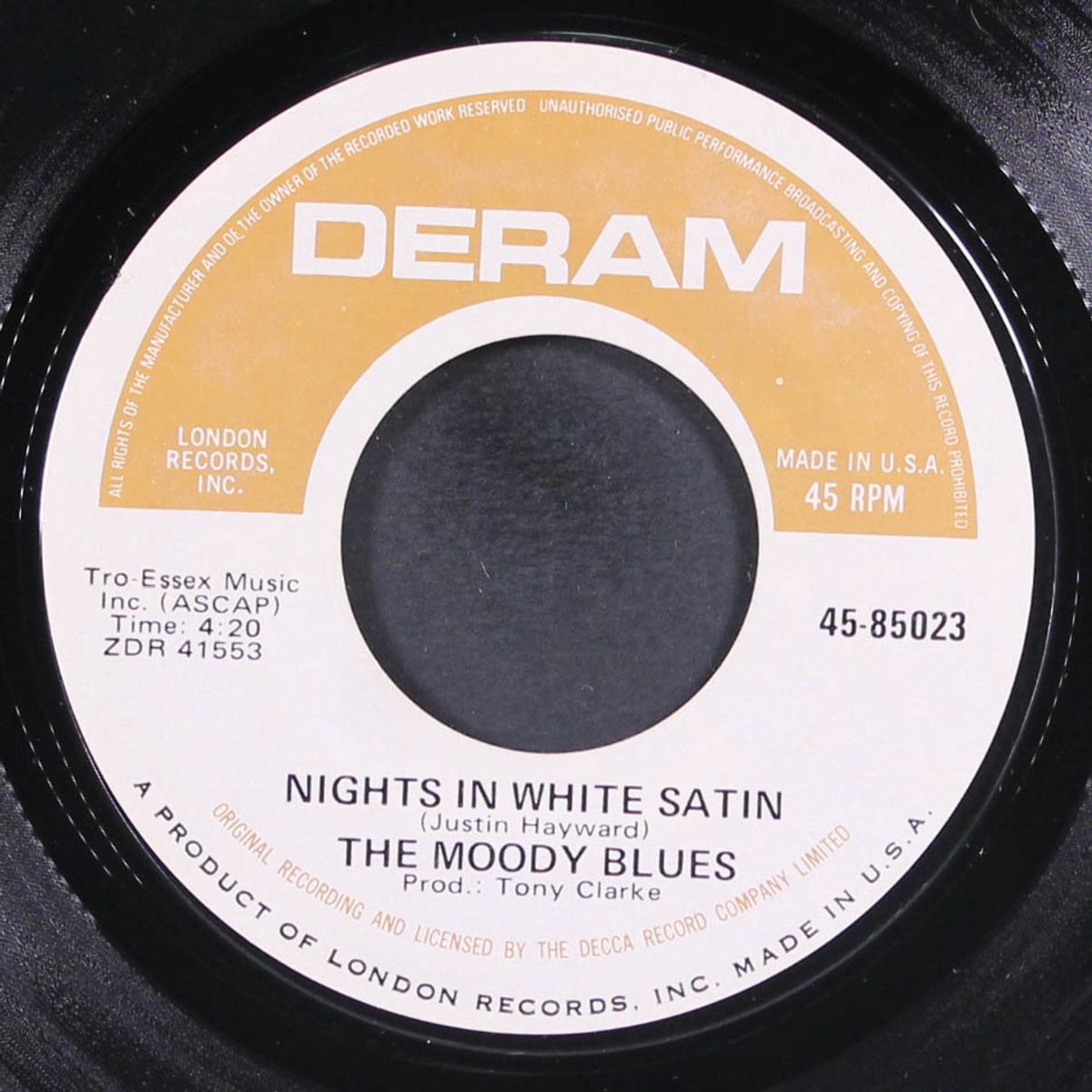 nights in white satin / cities by MOODY BLUES