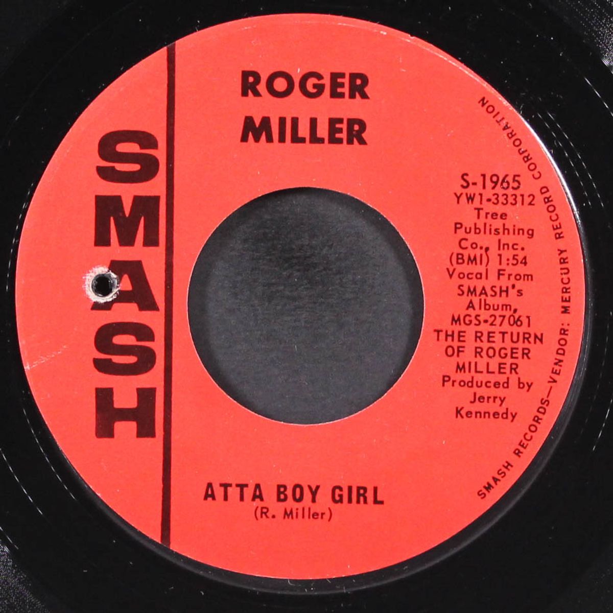 king of the road / atta boy girl by ROGER MILLER