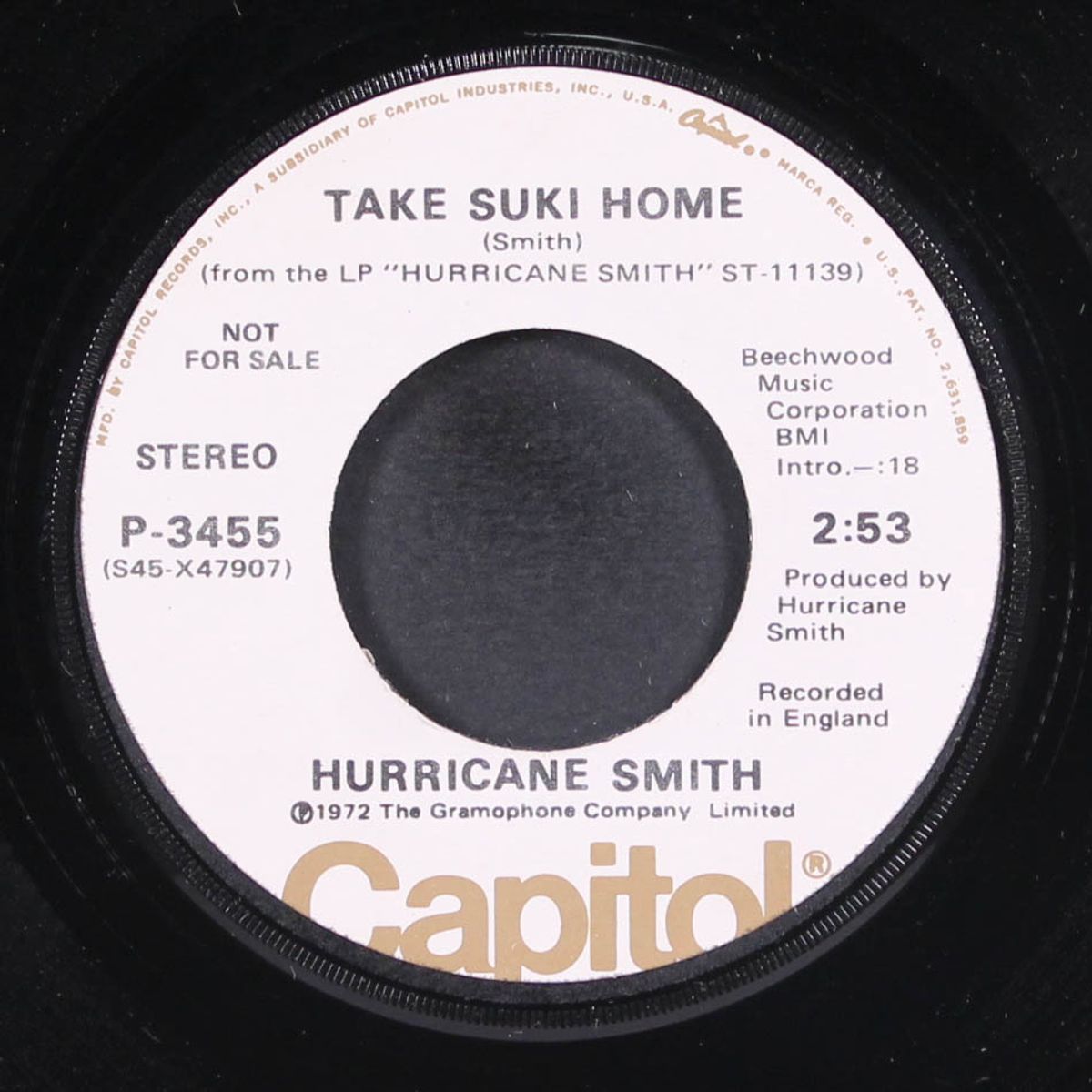 who was it? / take suki home by HURRICANE SMITH