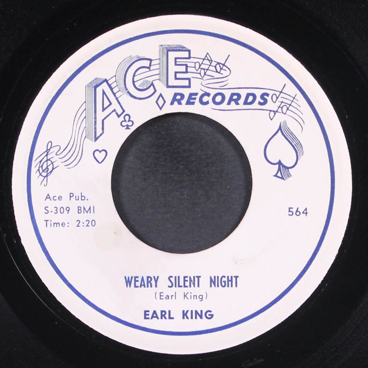 everybody's carried away / weary silent night by EARL KING