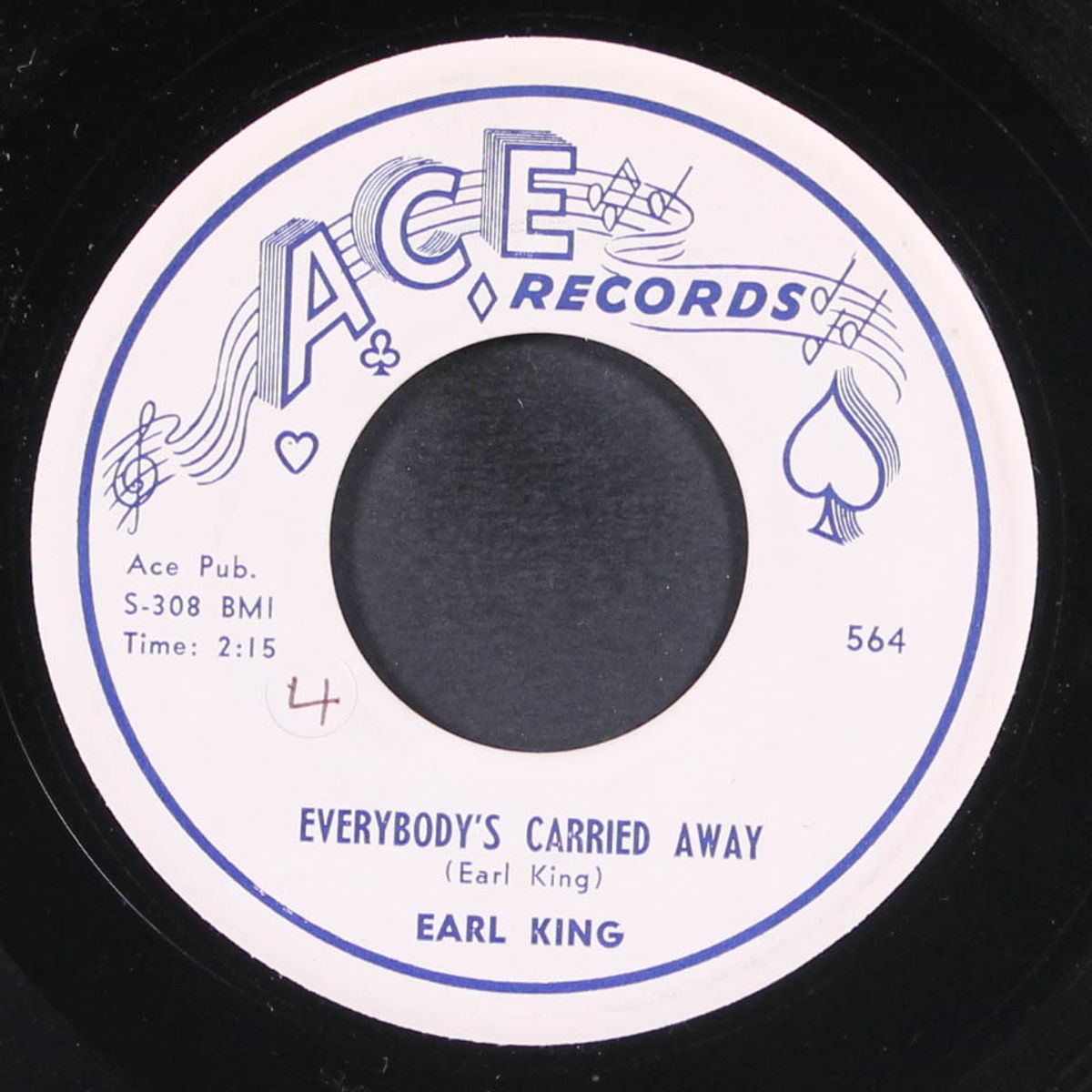 everybody's carried away / weary silent night by EARL KING