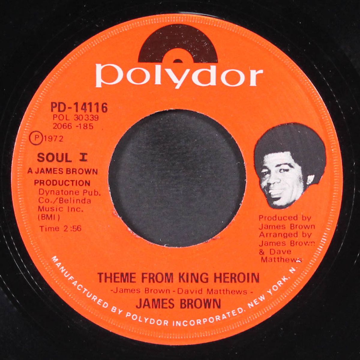 king heroin / theme from king heroin by JAMES BROWN