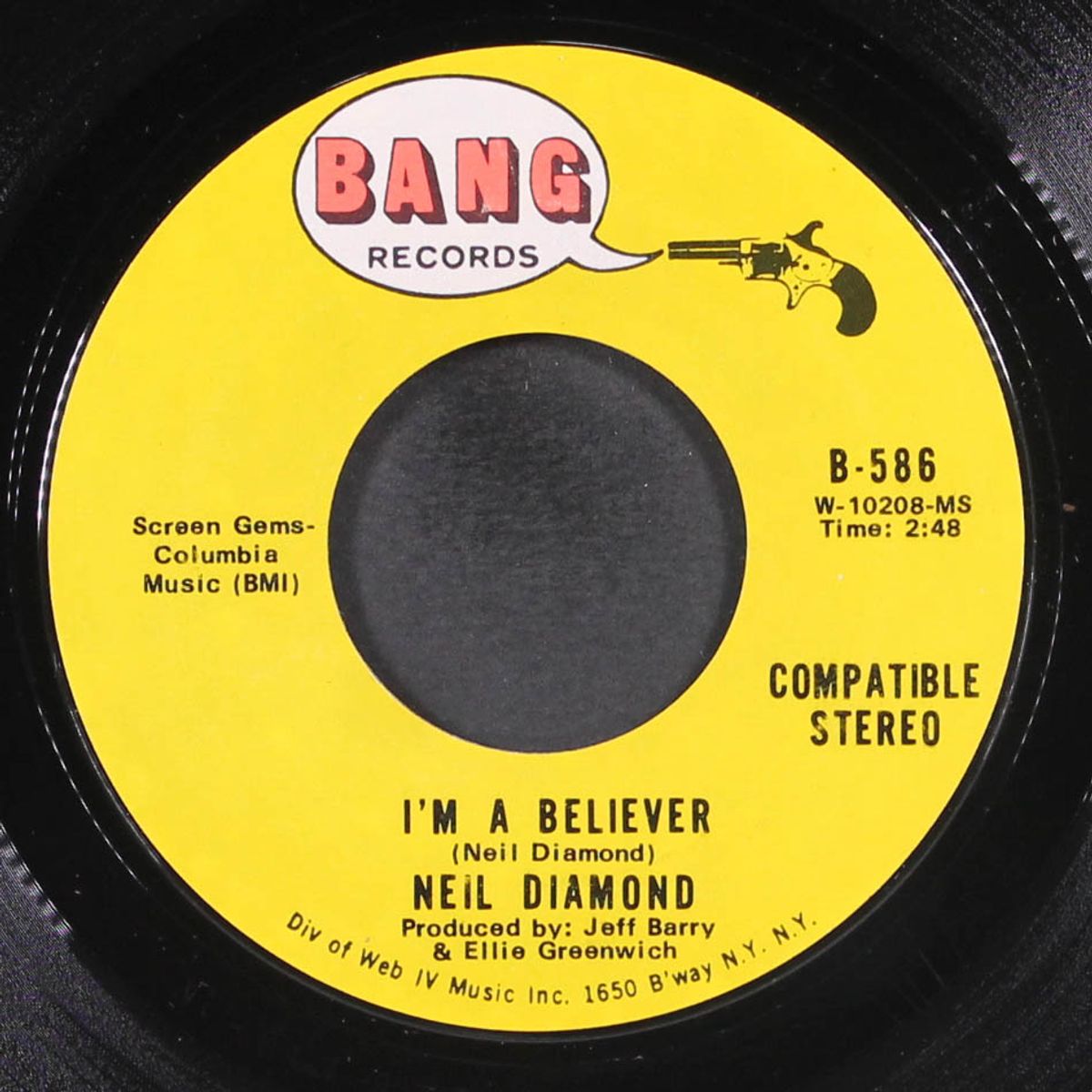 i'm a believer / crooked street by NEIL DIAMOND