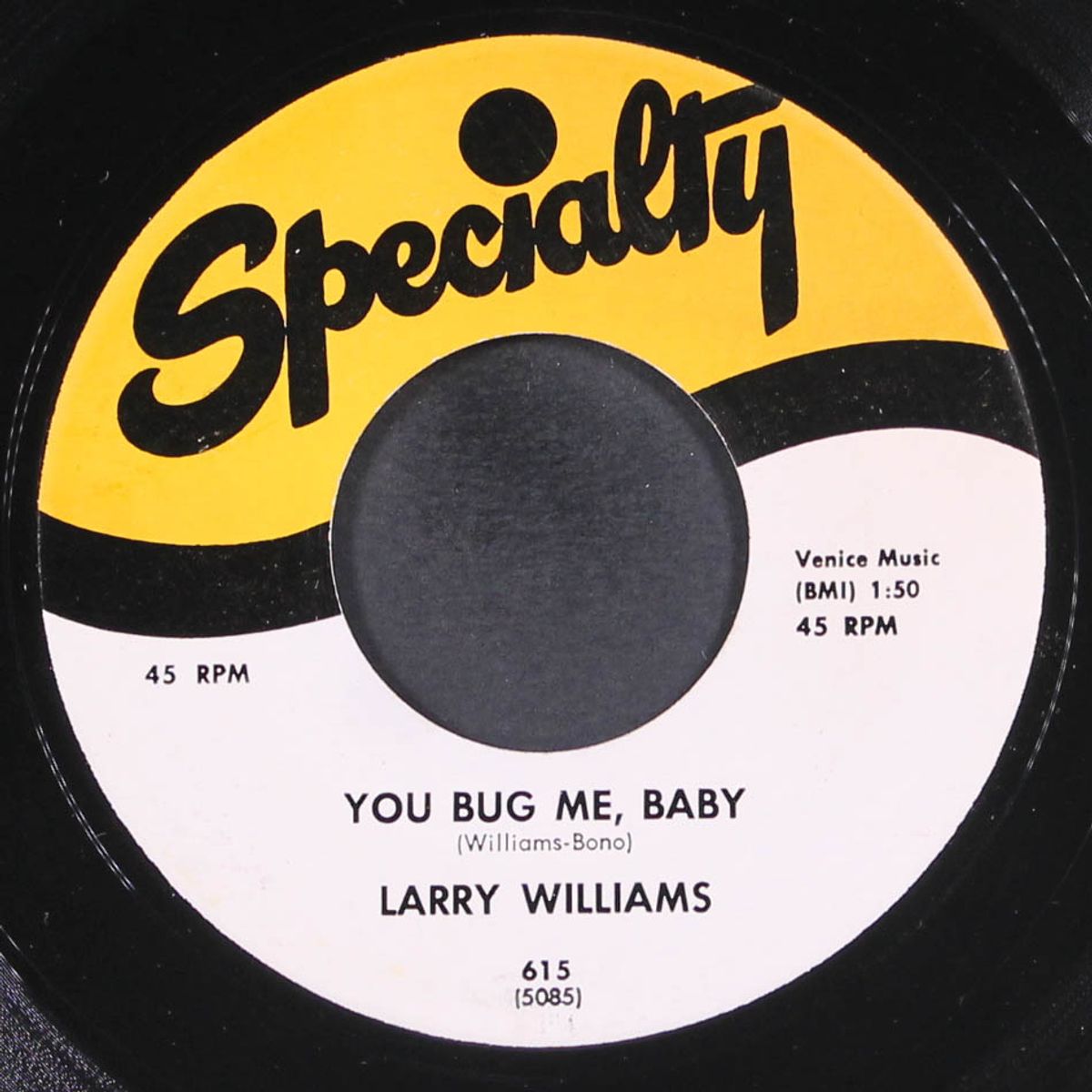 bony moronie / you bug me, baby by LARRY WILLIAMS