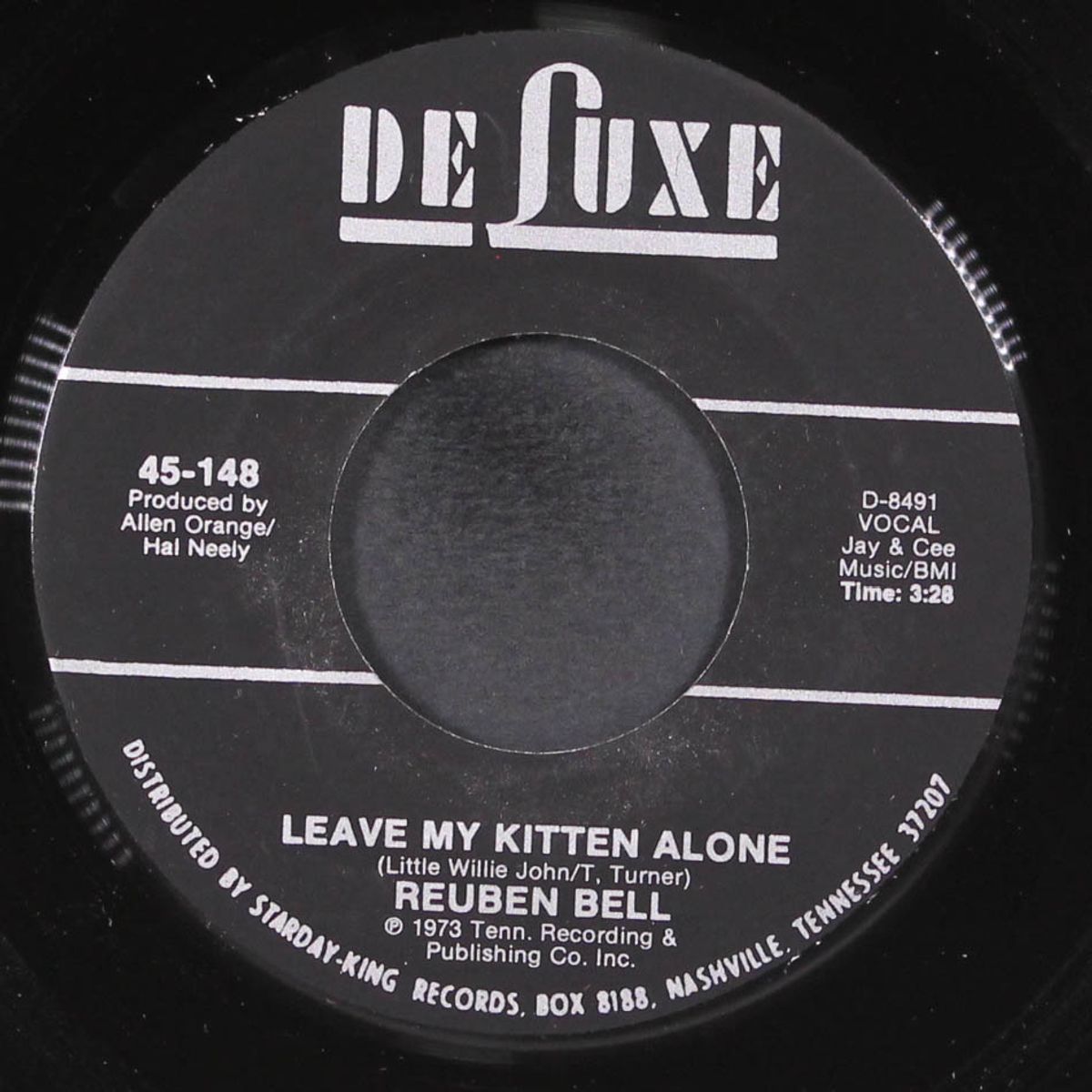 leave my kitten alone / all the time by REUBEN BELL