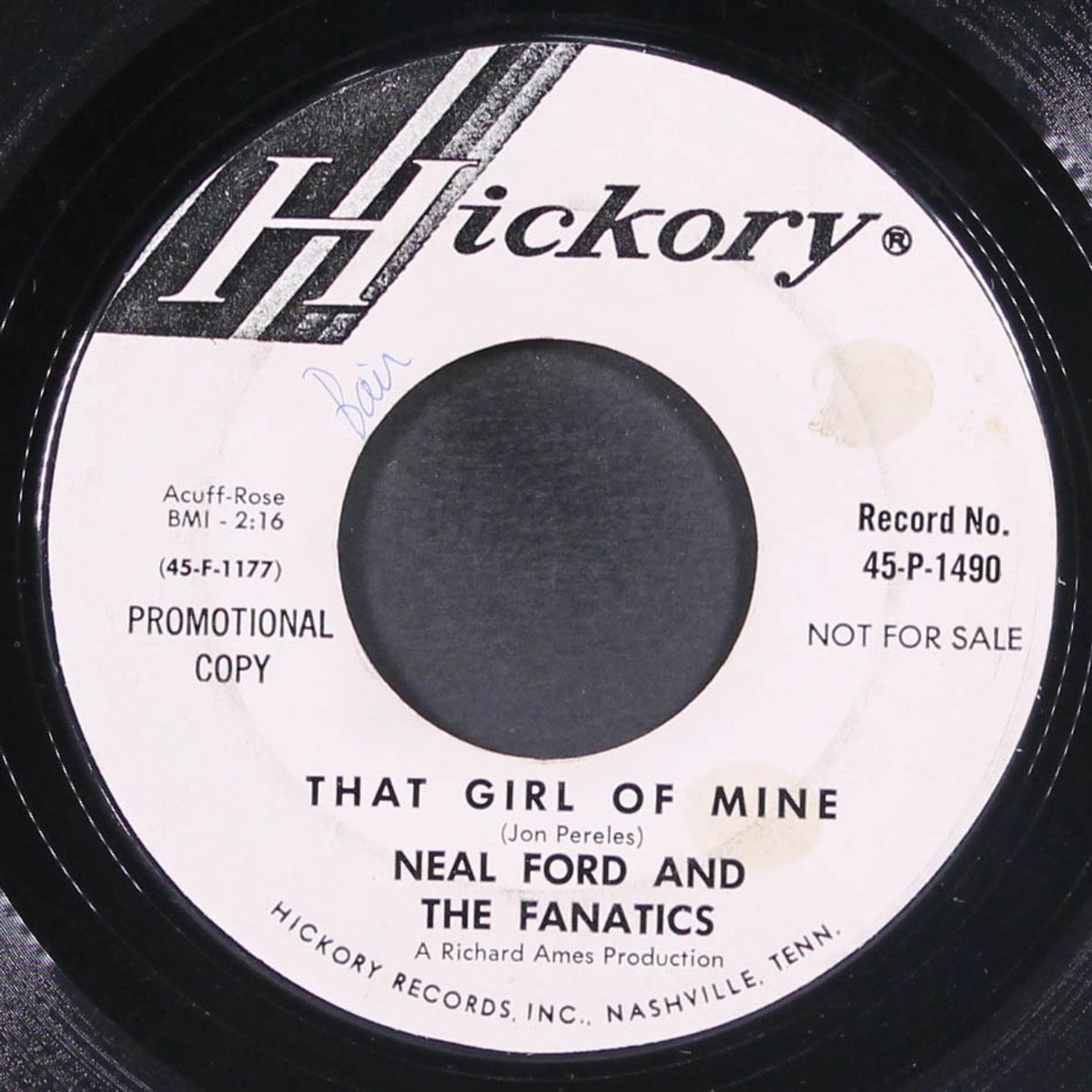 i have thoughts of you / that girl of mine by NEAL FORD & FANATICS