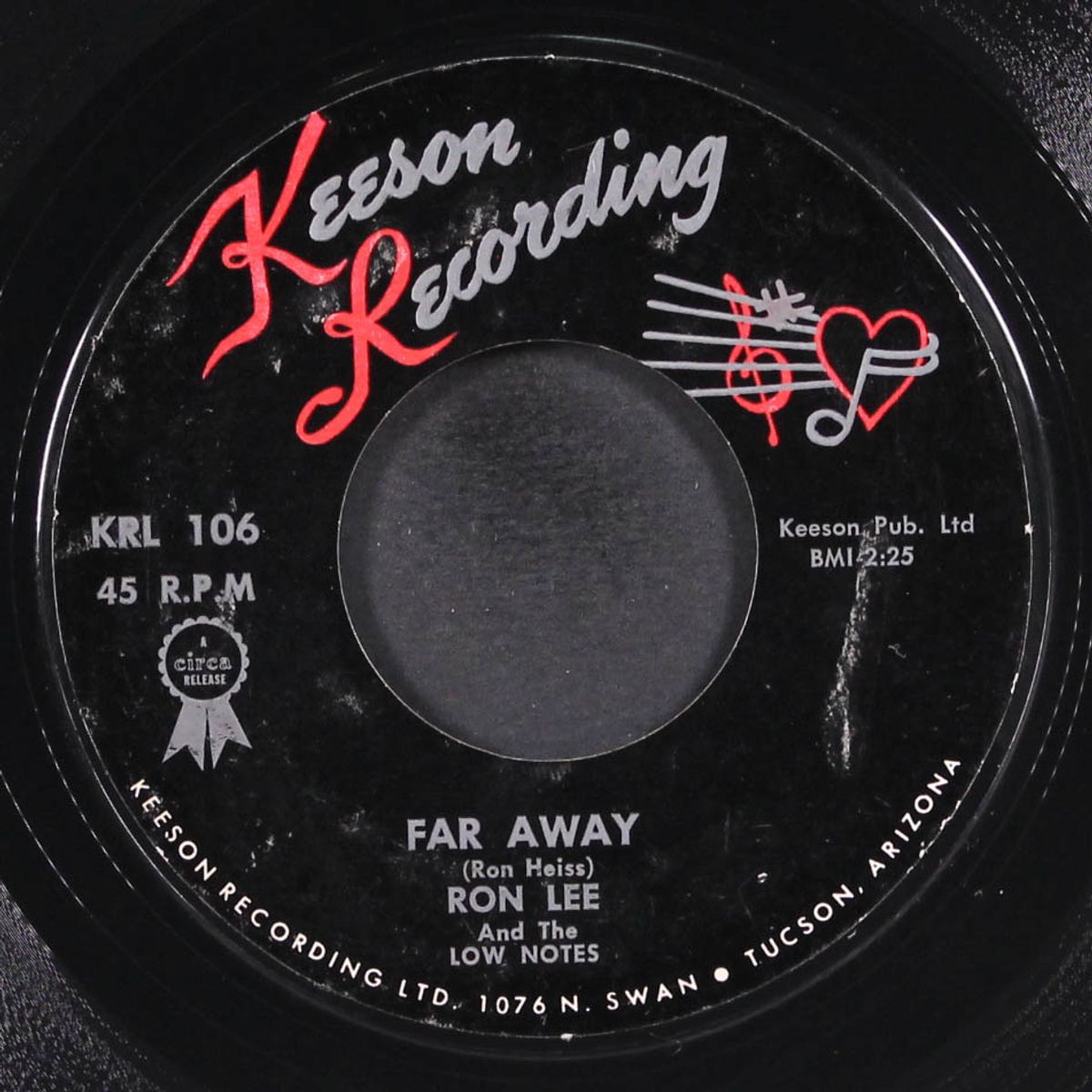 come a little closer / far away by RON LEE & LOW NOTES